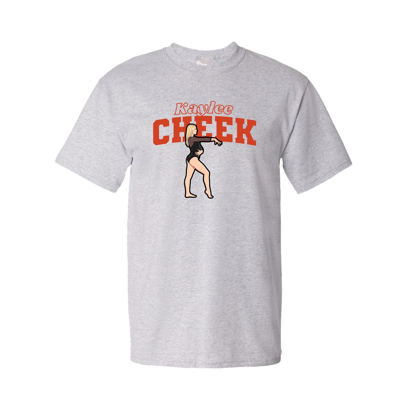 Tee — Name Arch in Grey