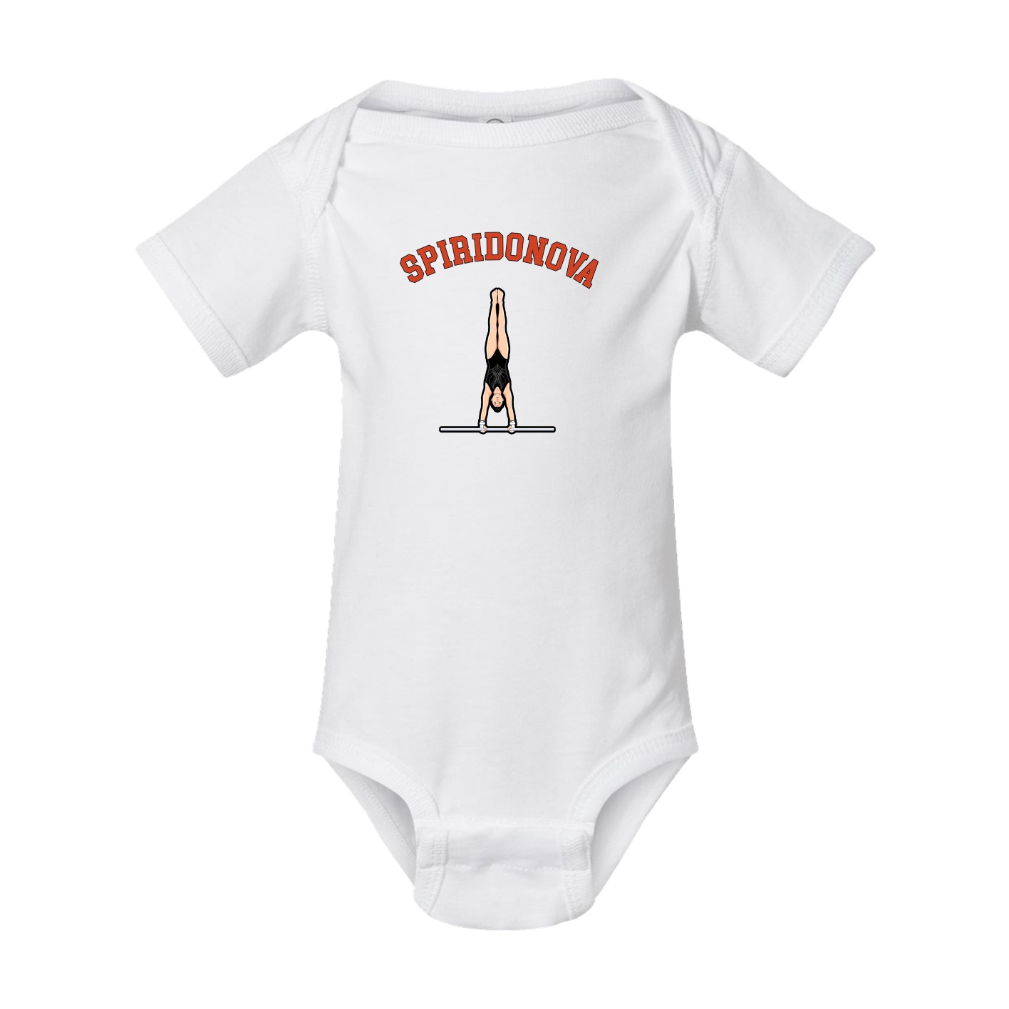 Baby Onesie — Shirsey Arch in White