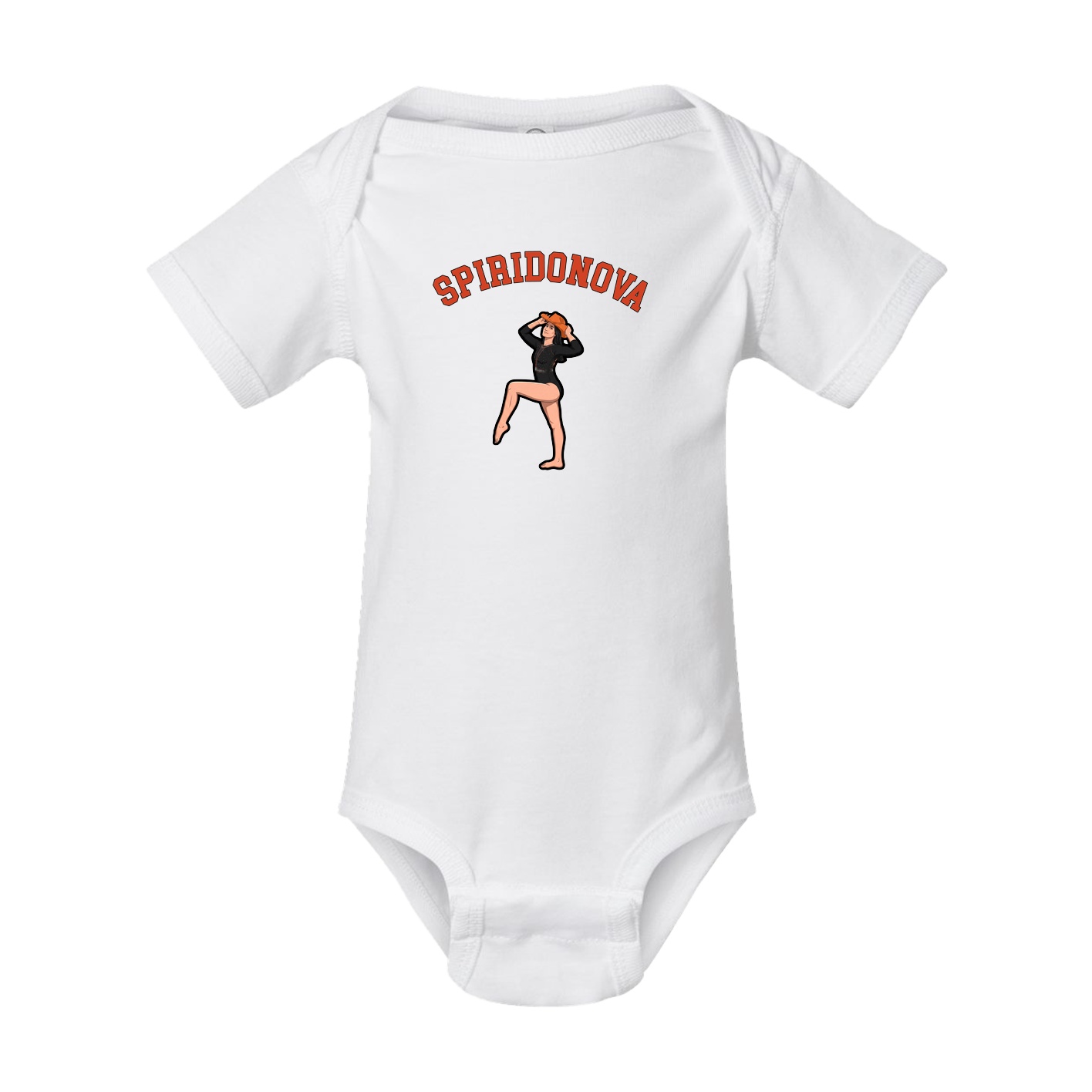 Baby Onesie — Shirsey Arch in White