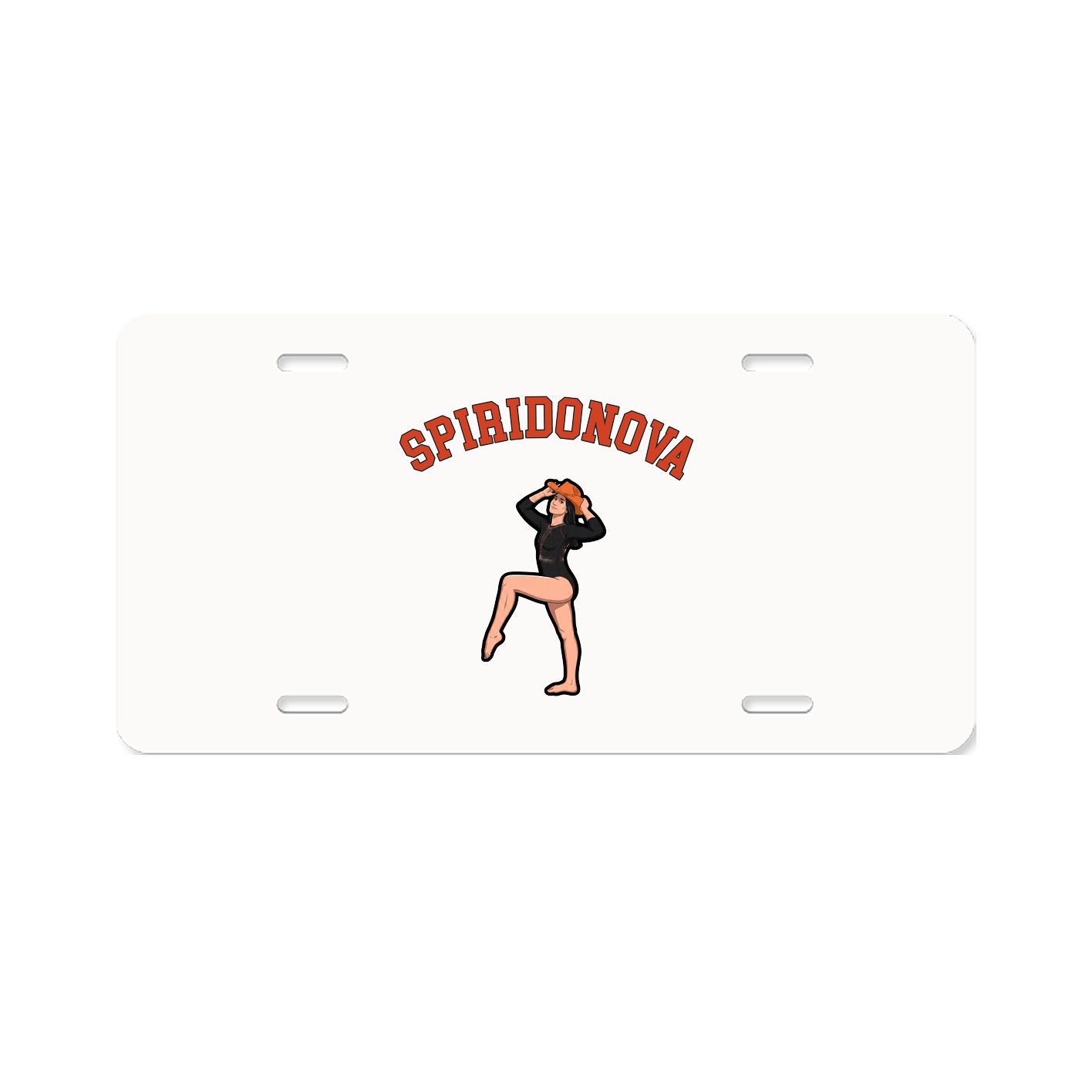 License Plate — Shirsey Arch in Classic