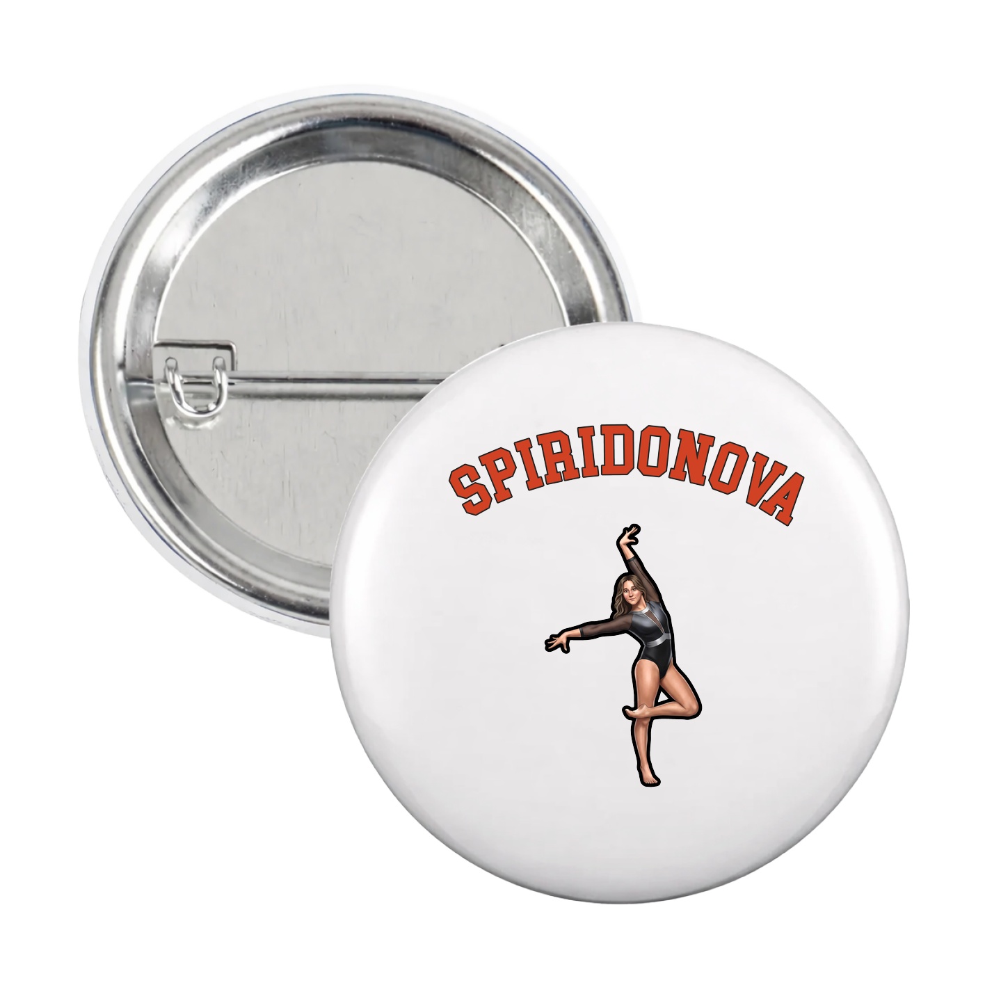 Game Day Button — Shirsey Arch in White