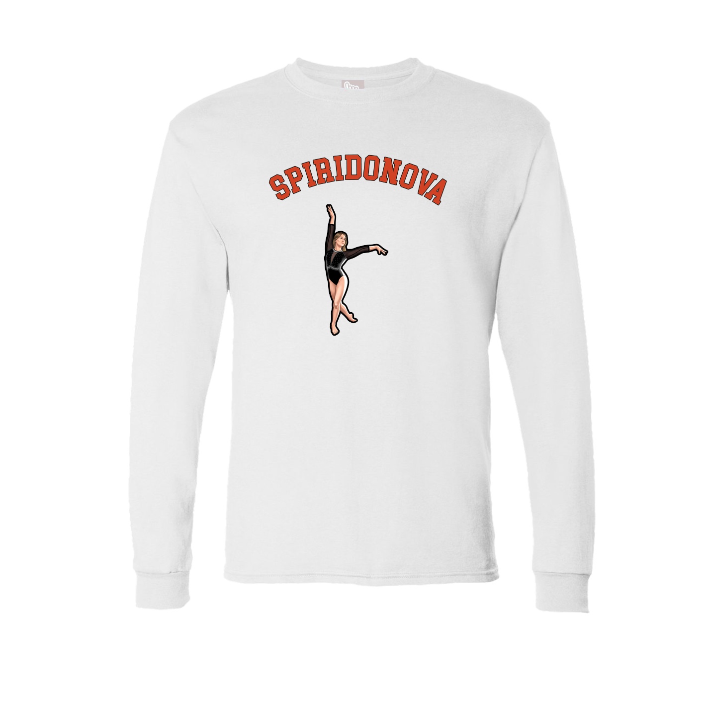 Long Sleeve Tee — Shirsey Arch in White