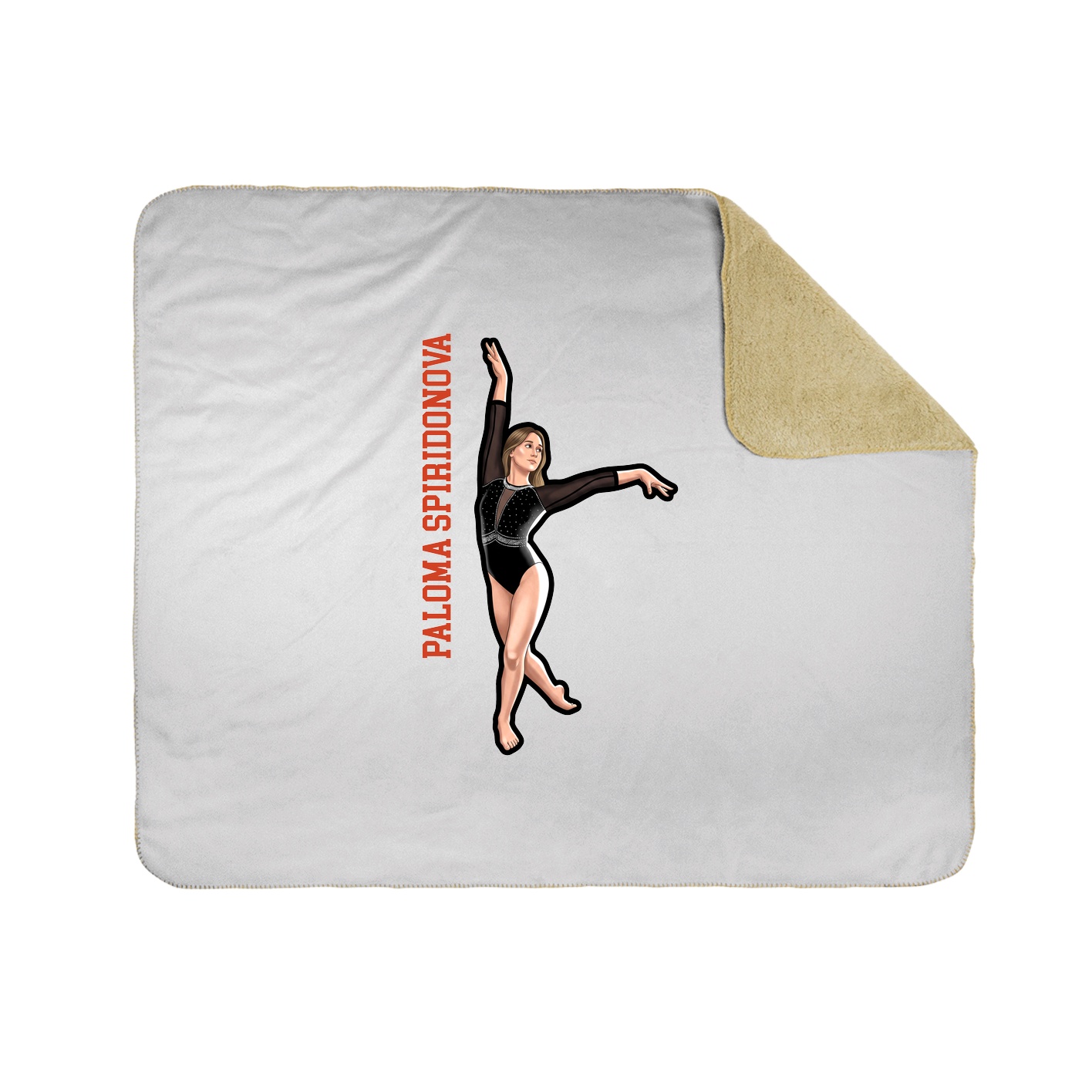 50x60 Sherpa Lined Throw Blanket