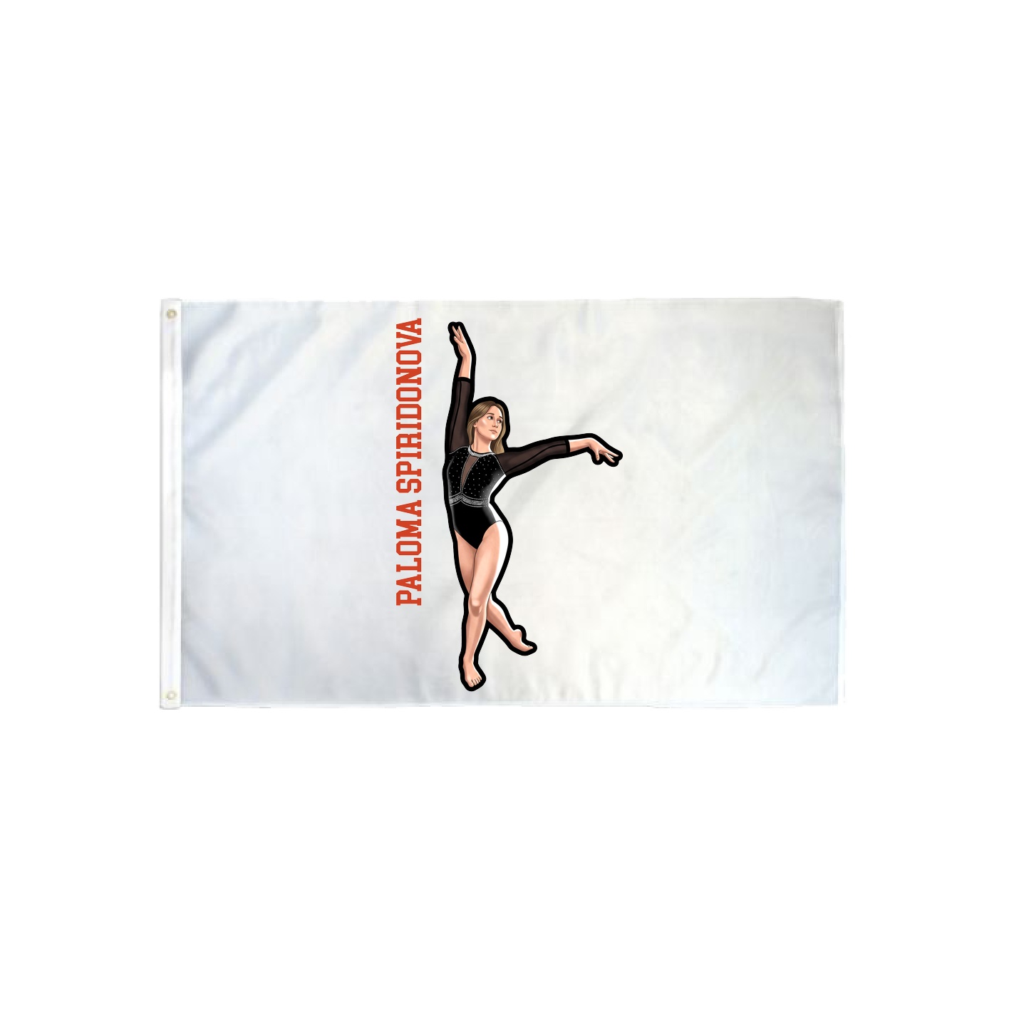 3x5 Flag — Name Vertical in Classic