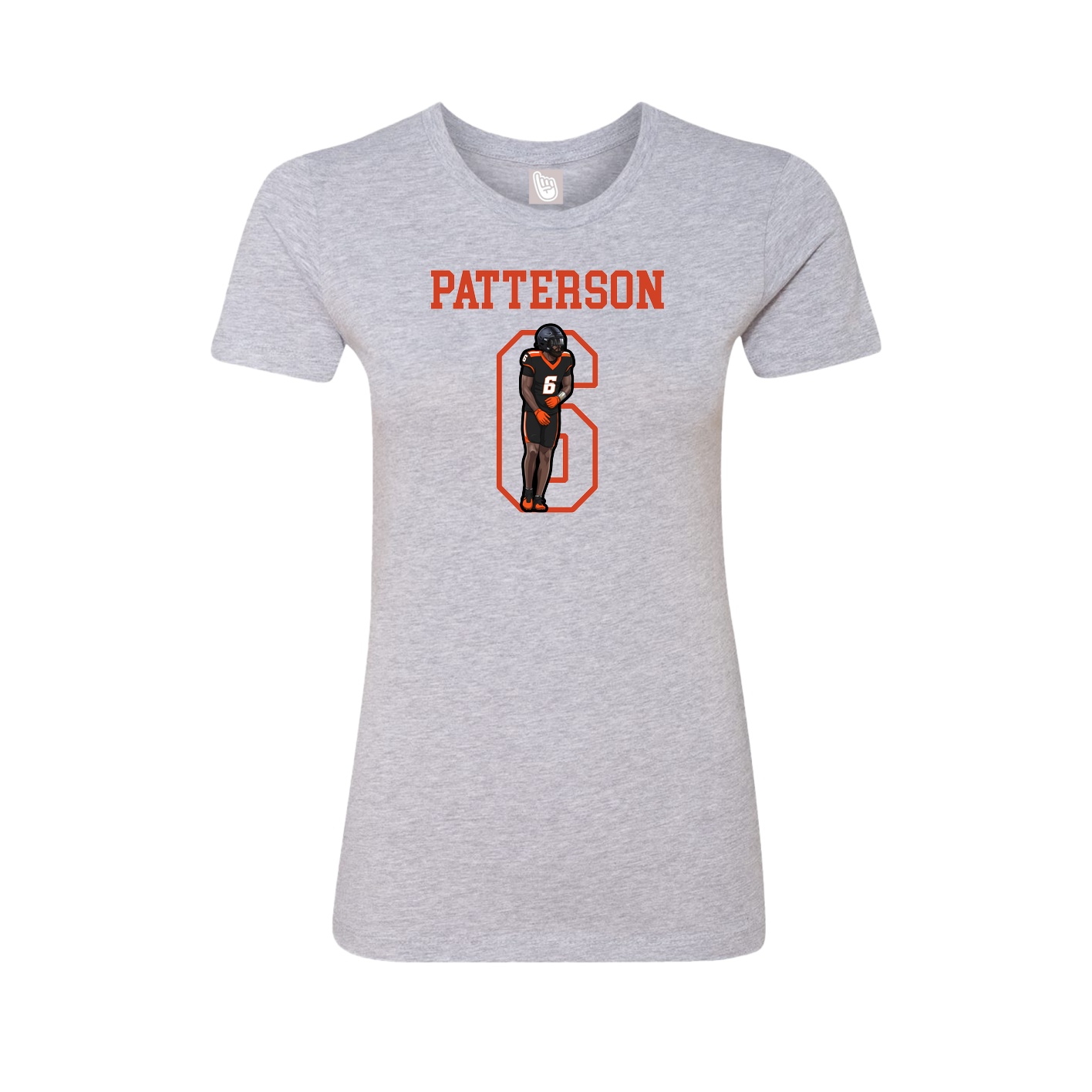 Fitted Women's Tee — Shirsey in Grey