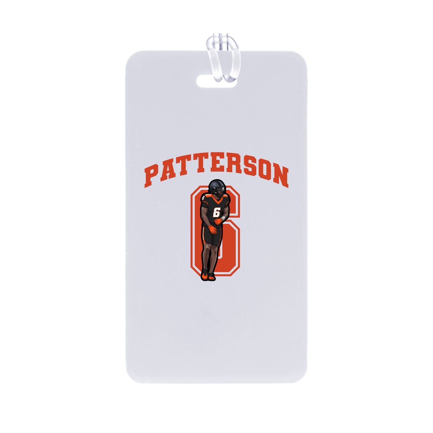 Bag Tag — Number in Classic
