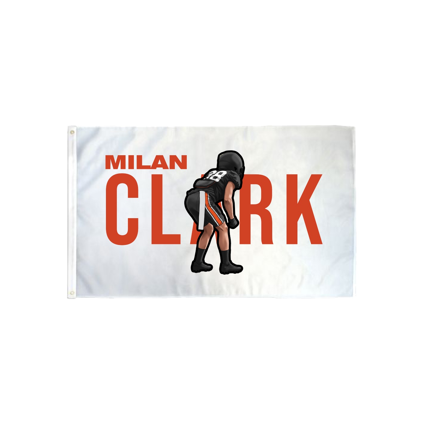 3x5 Flag — Player Name in Classic