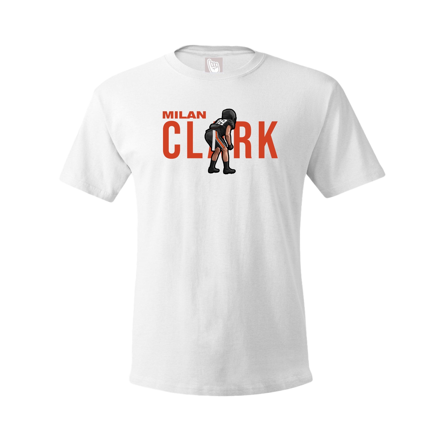 Youth Tee — Player Name in White