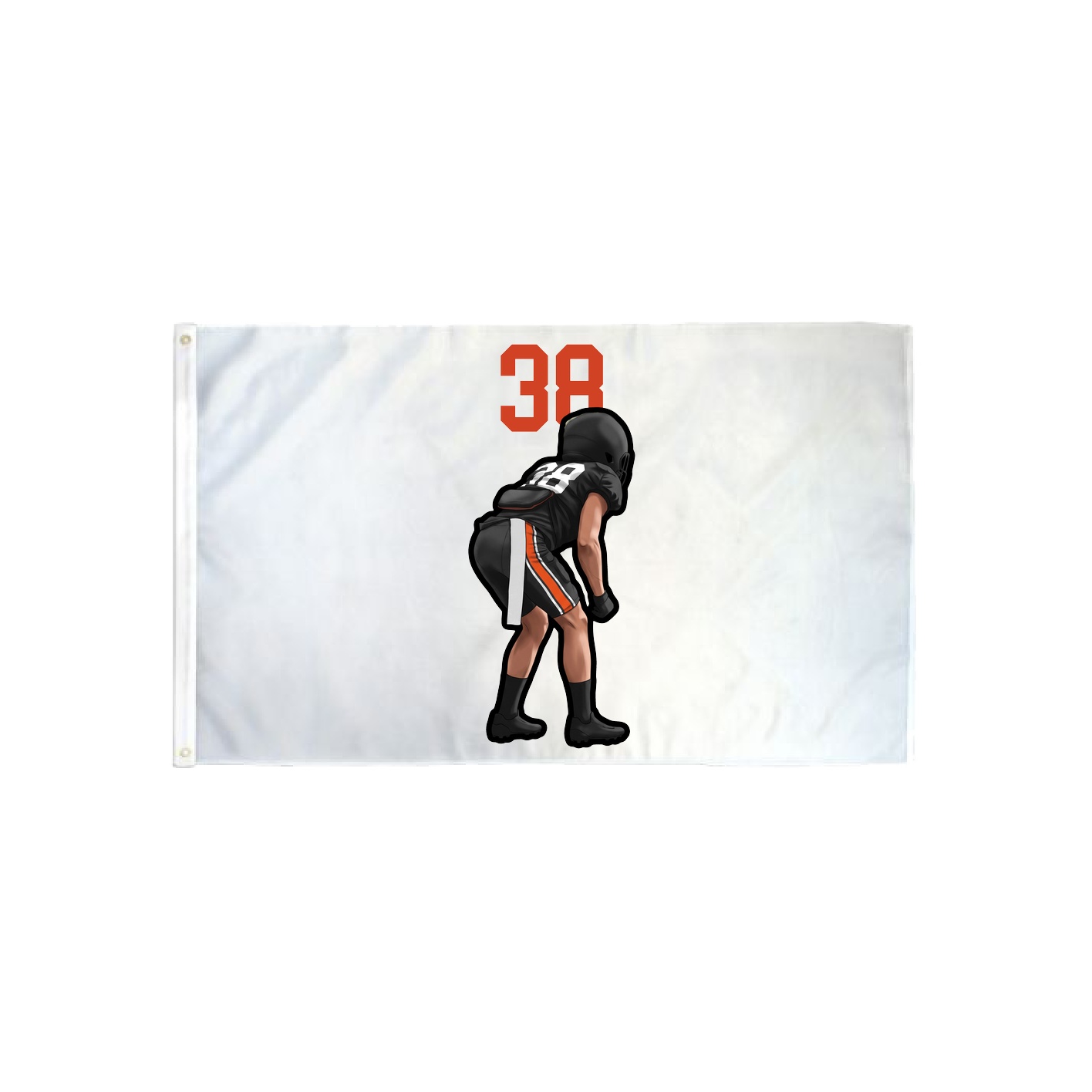 3x5 Flag — Number Top in Classic