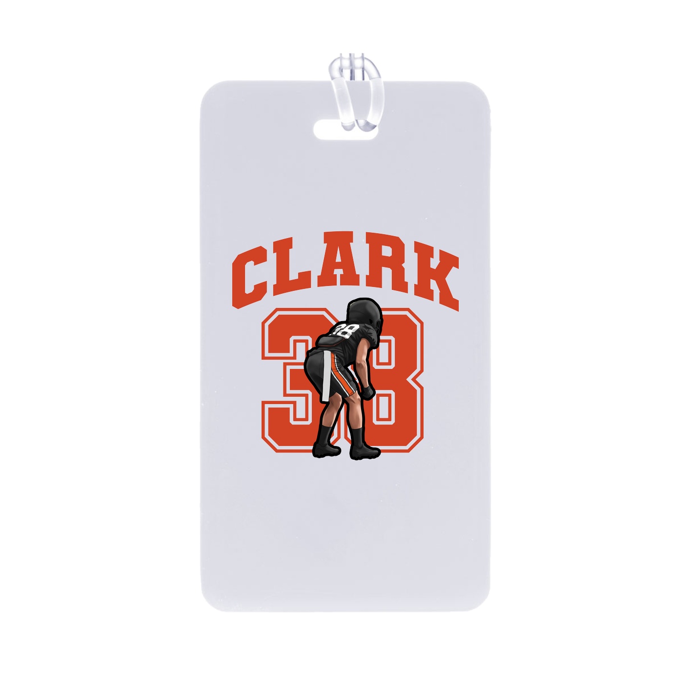 Bag Tag — Number in Classic