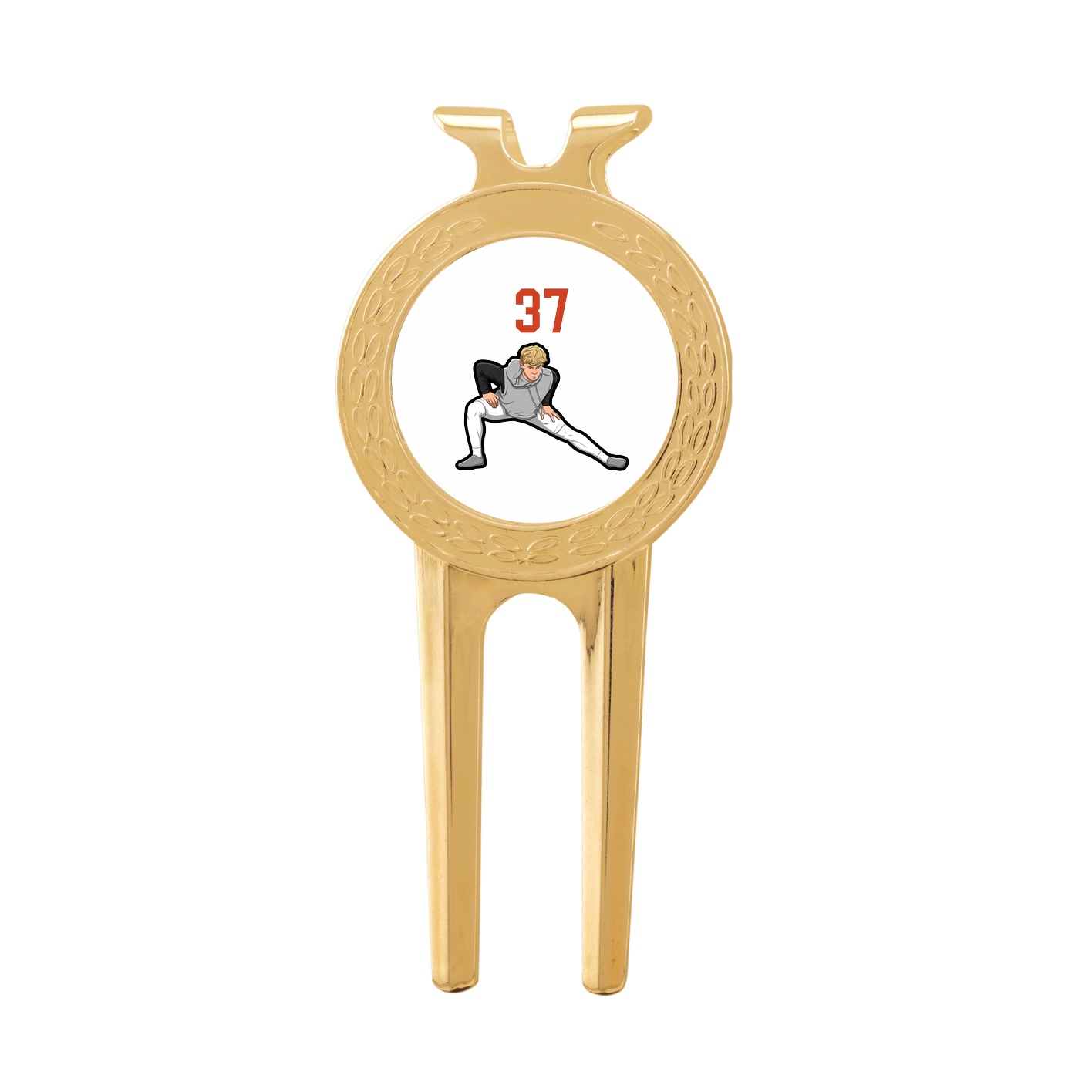 Divot Tool with Ball Marker — Number Top in Classic