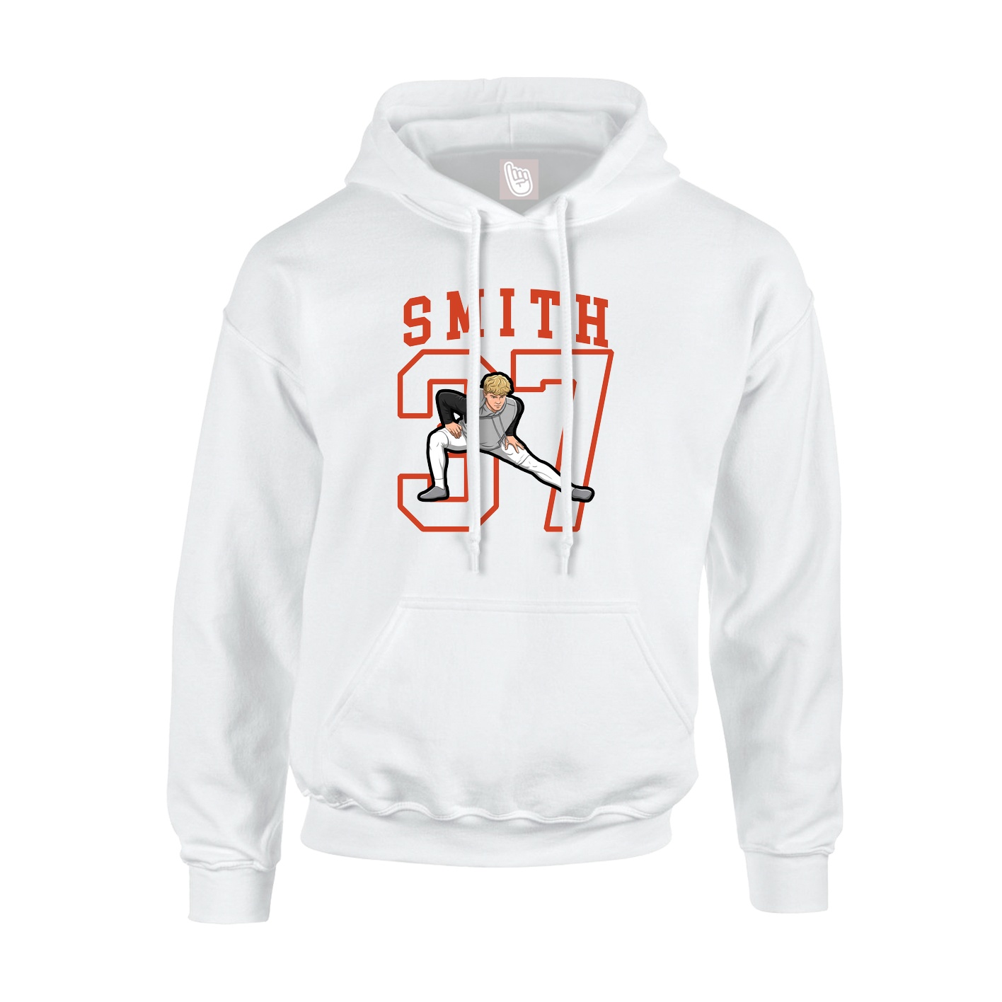 Youth Hoodie — Shirsey in White