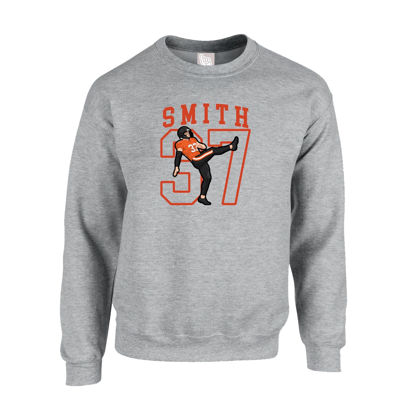 Fleece Crew — Shirsey in Grey