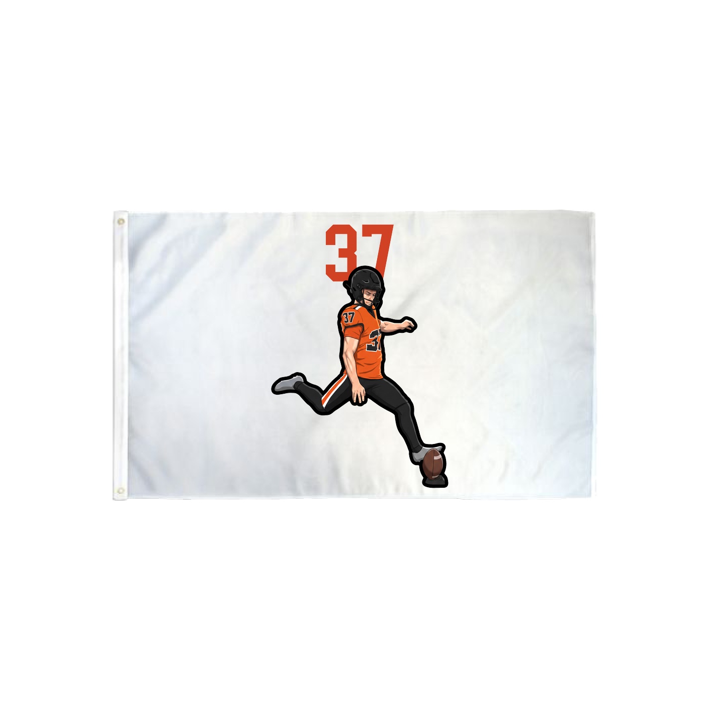 3x5 Flag — Number Top in Classic
