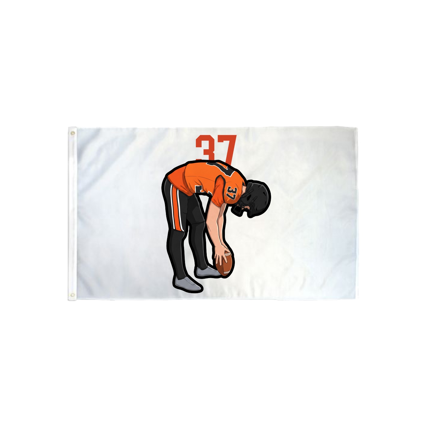 3x5 Flag — Number Top in Classic