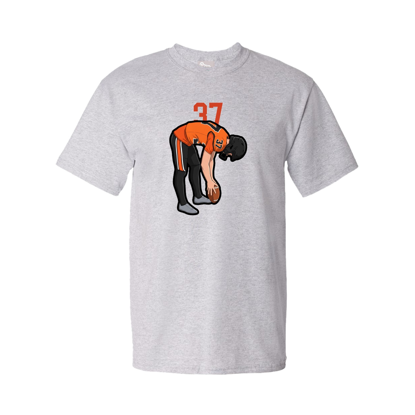 Tee — Number Top in Grey