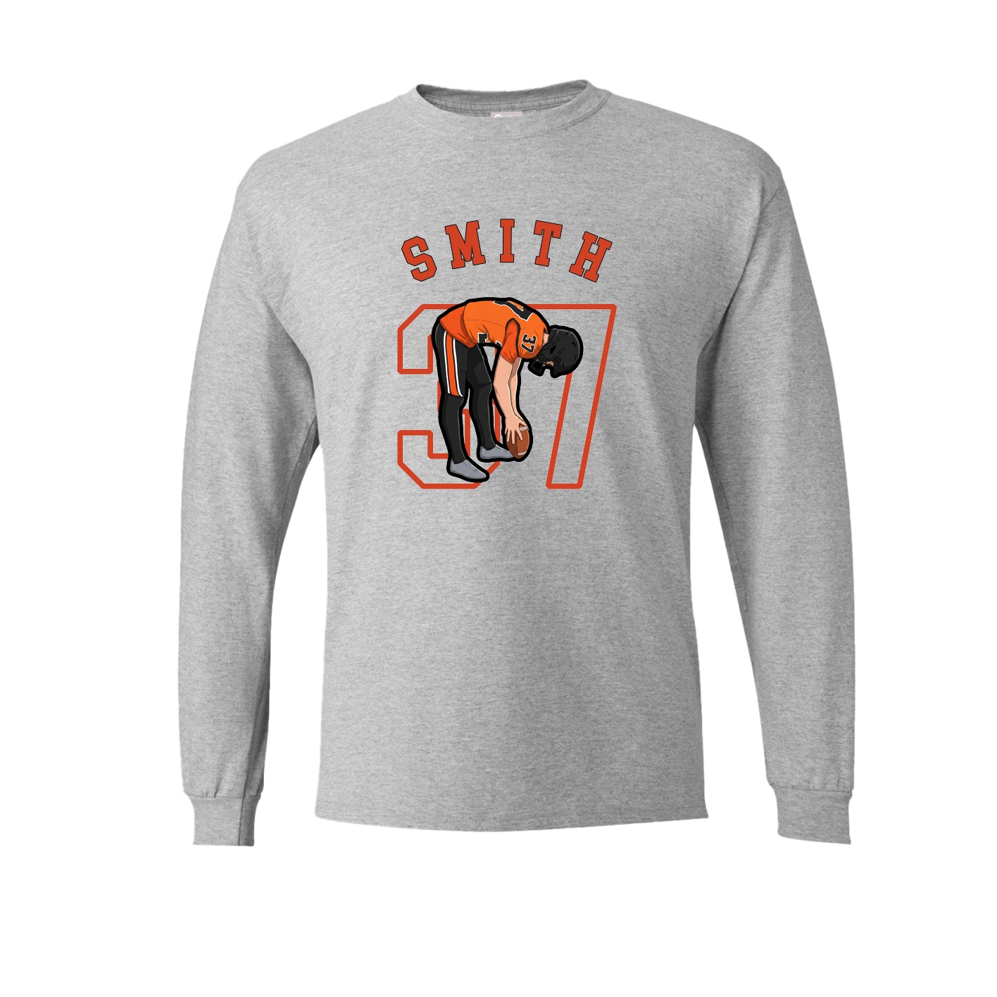 Long Sleeve Tee — Shirsey Arch in Grey