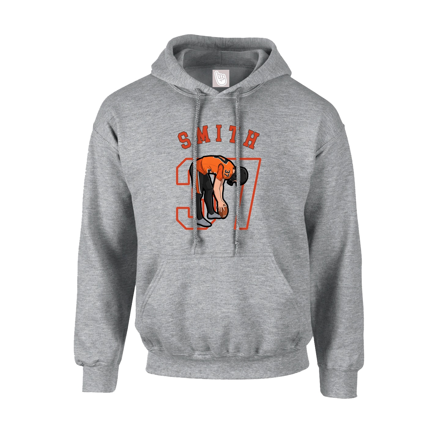 Youth Hoodie — Shirsey Arch in Grey
