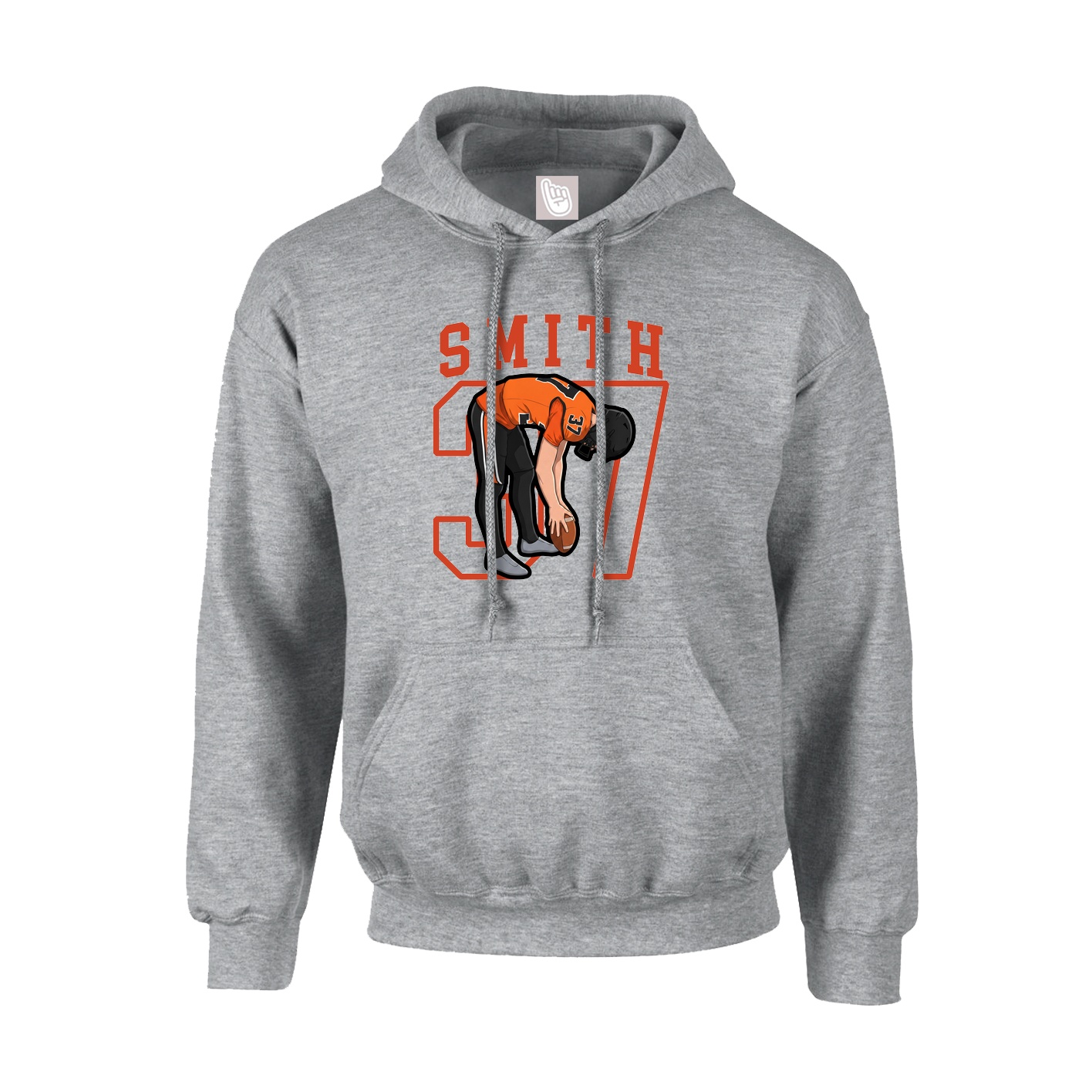 Hoodie — Shirsey in Grey