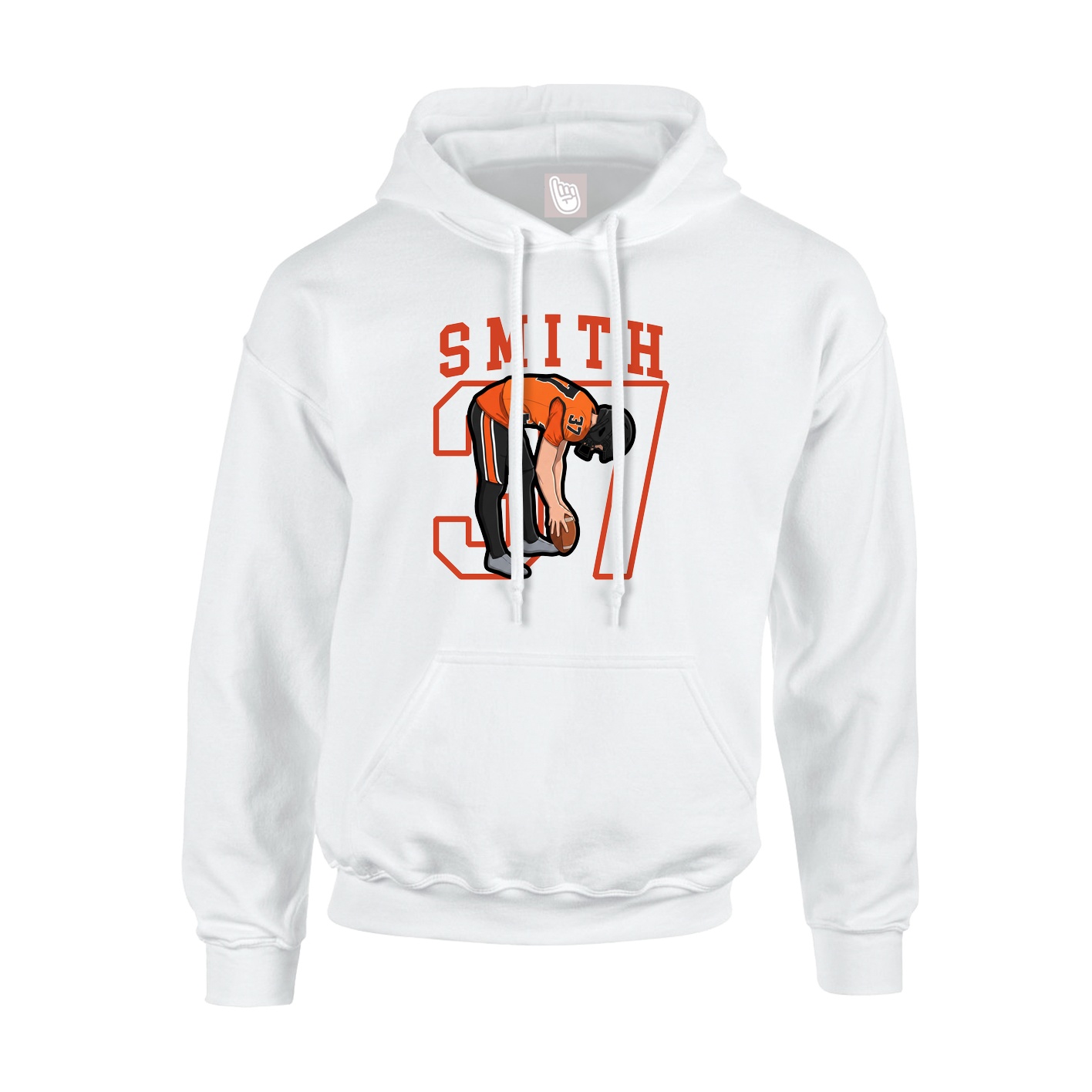 Youth Hoodie — Shirsey in White