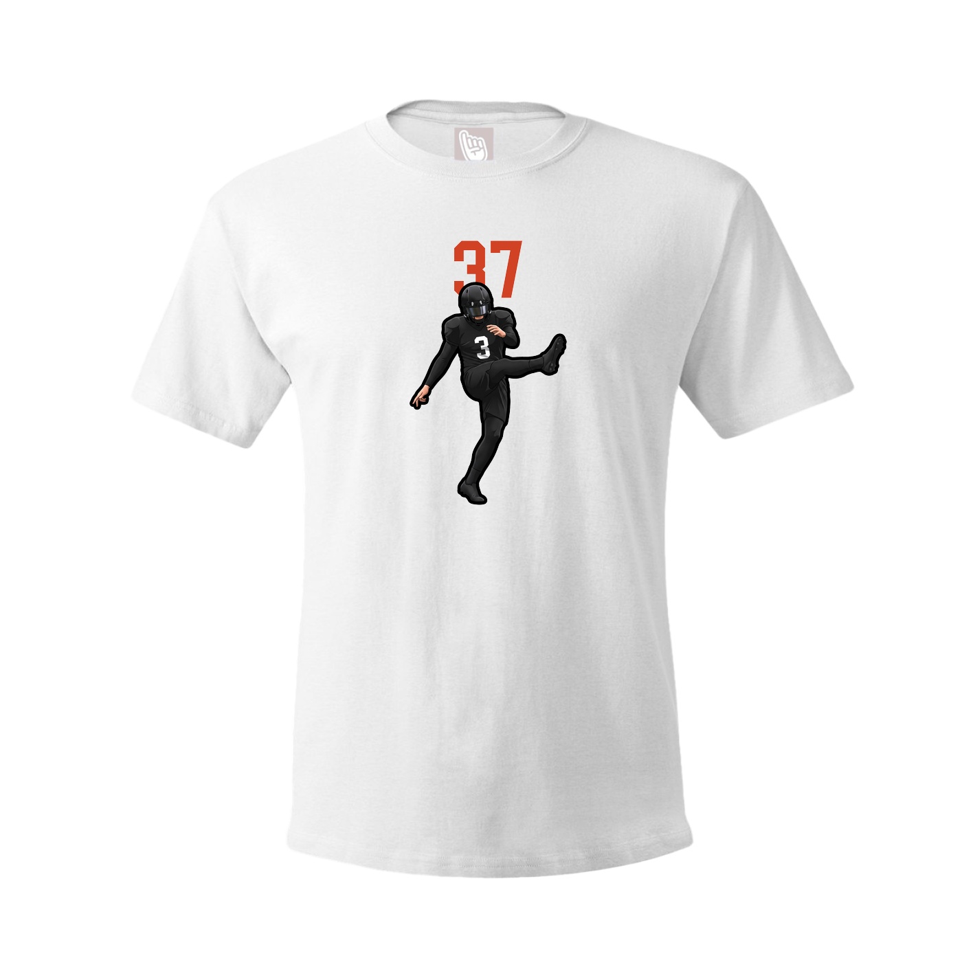 Tee — Number Top in White