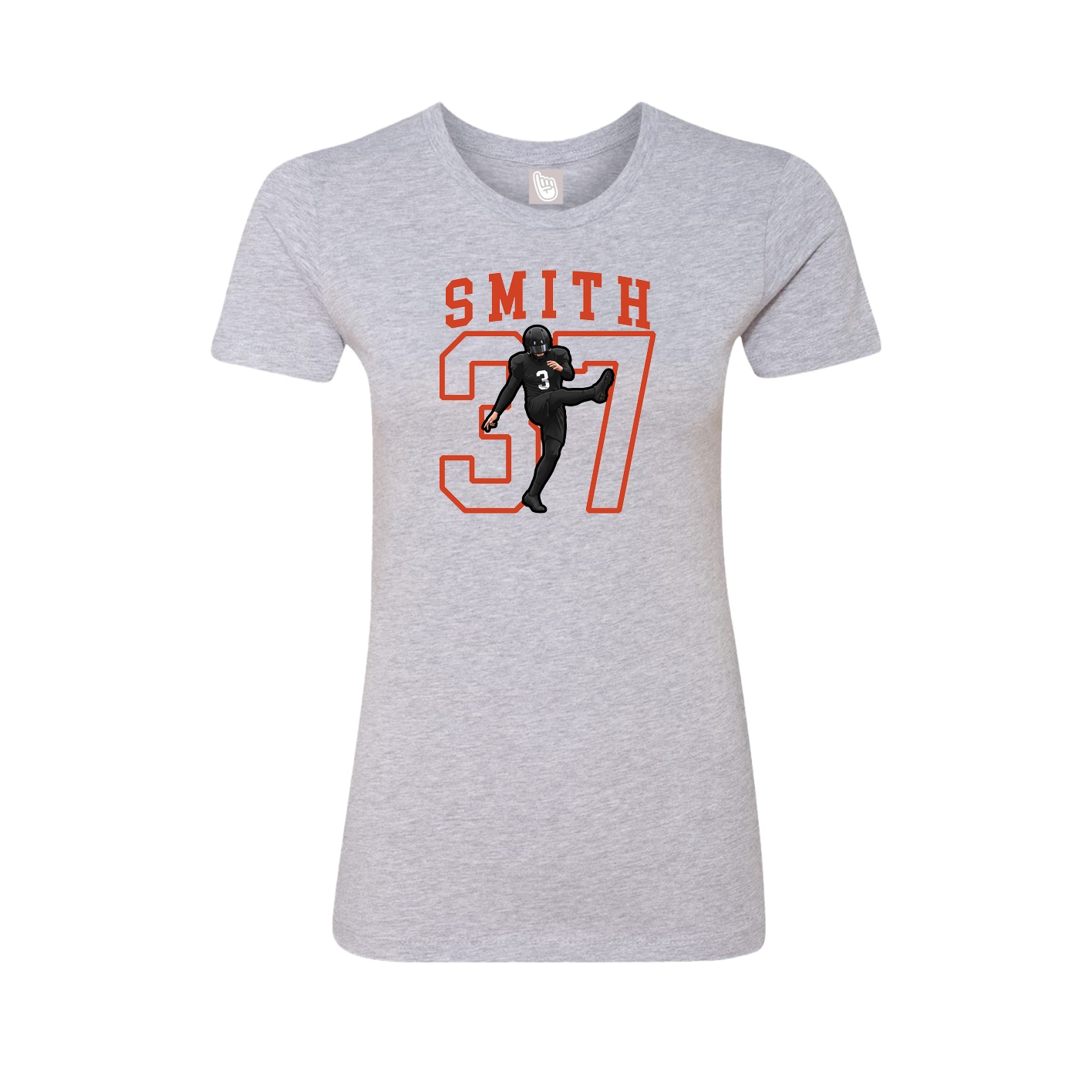 Fitted Women's Tee — Shirsey in Grey