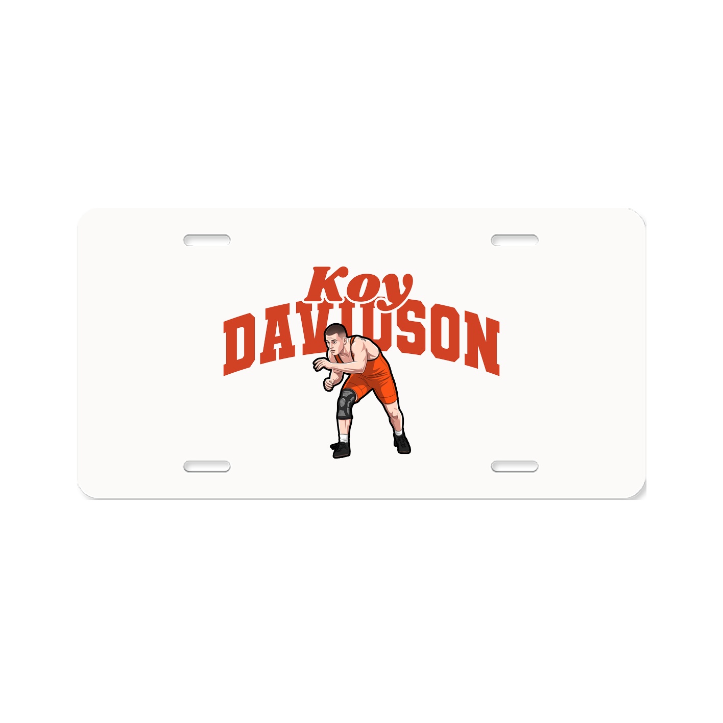 License Plate — Signature Arch in Classic