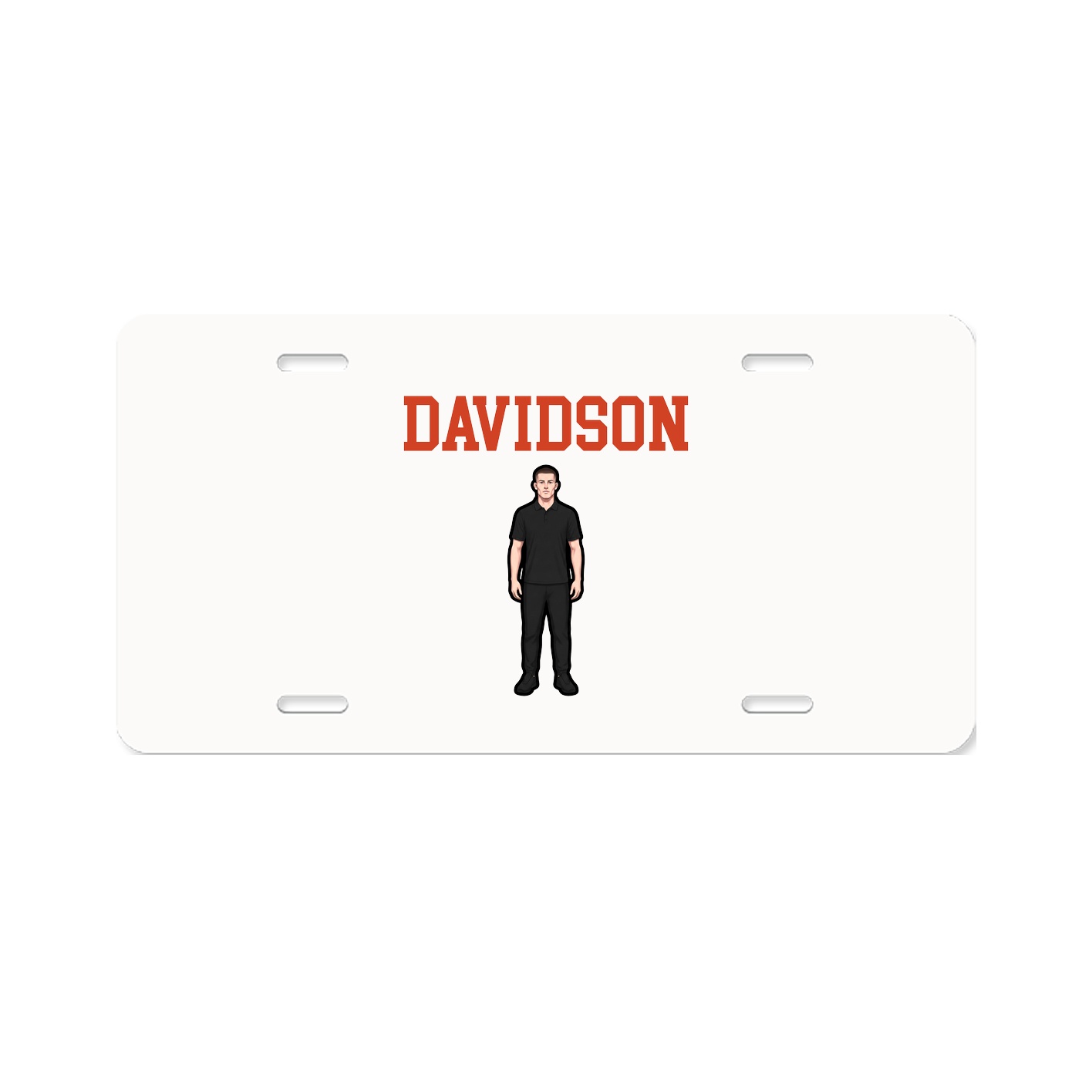 License Plate — Shirsey in Classic