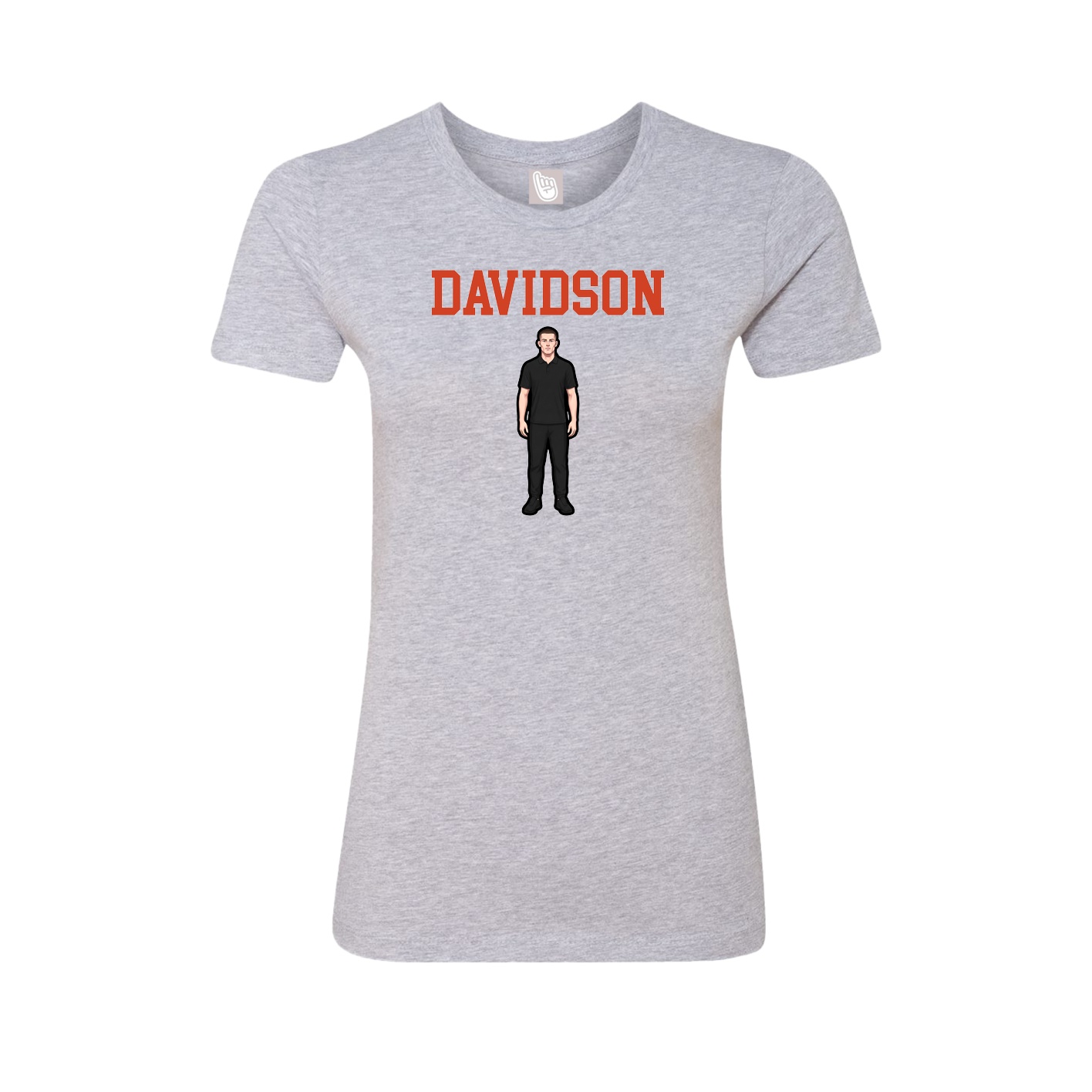Fitted Women's Tee — Shirsey in Grey