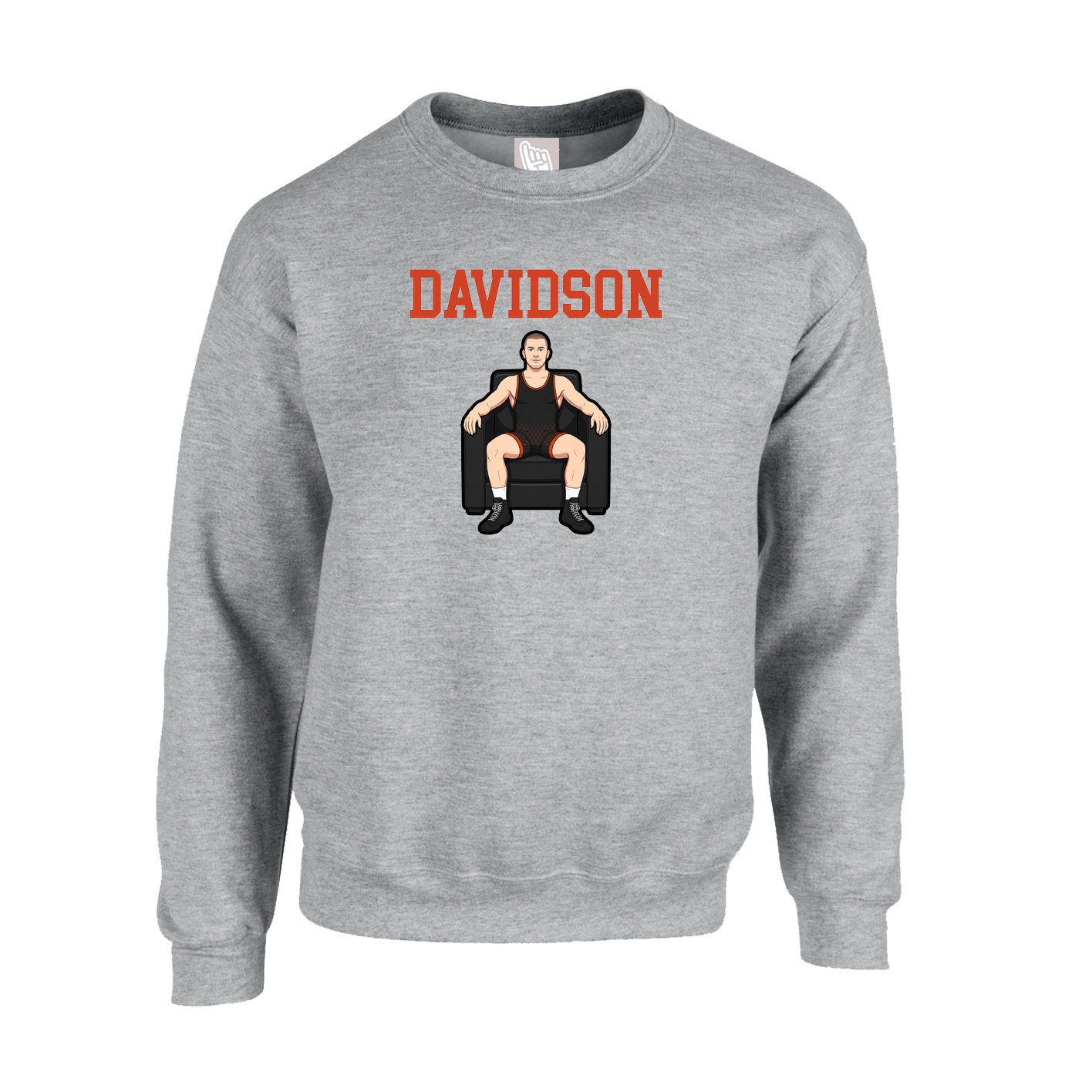 Fleece Crew — Shirsey in Grey