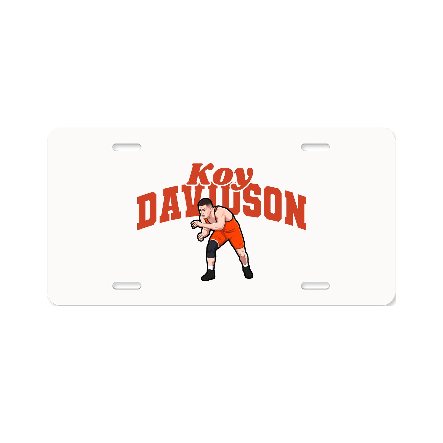 License Plate — Signature Arch in Classic