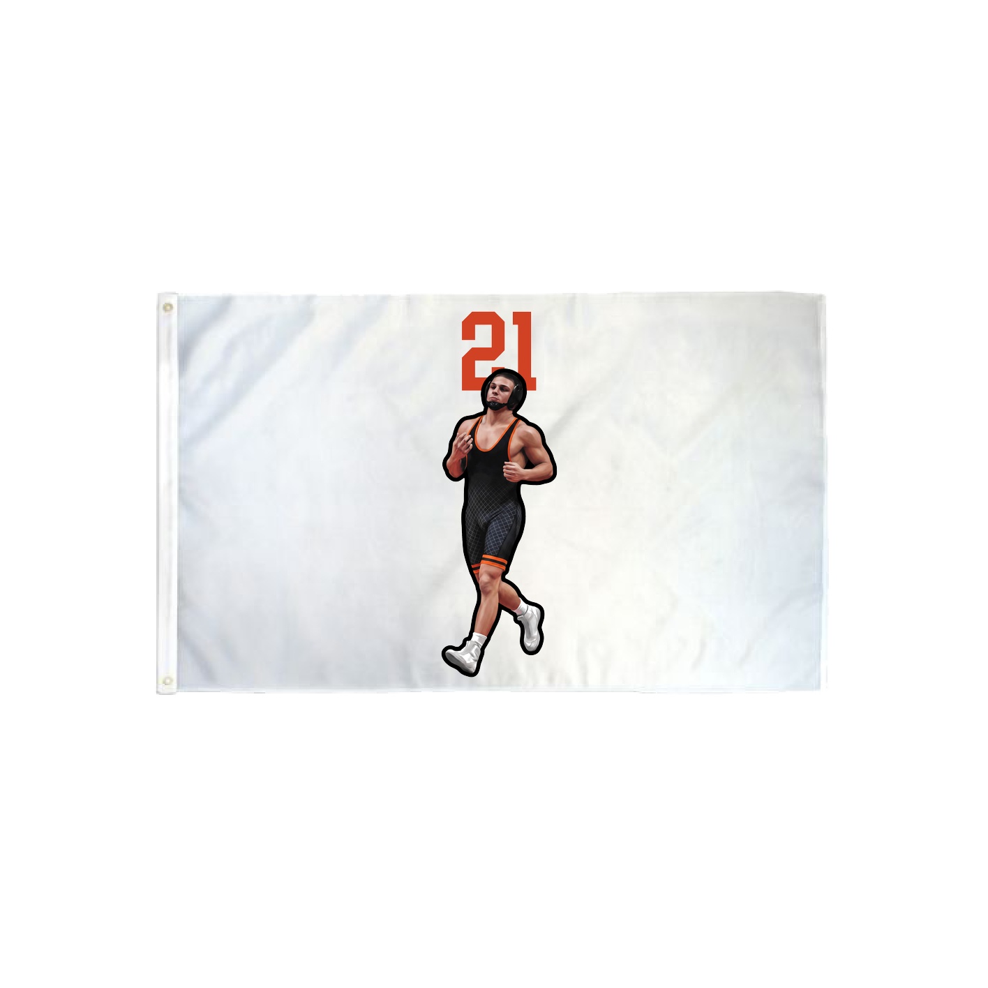3x5 Flag — Number Top in Classic