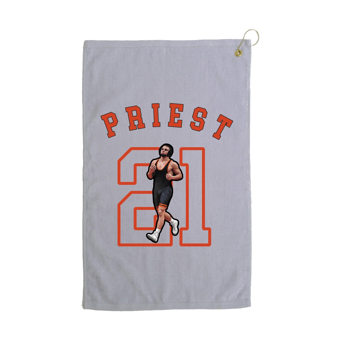 Golf Towel — Shirsey Arch in Grey