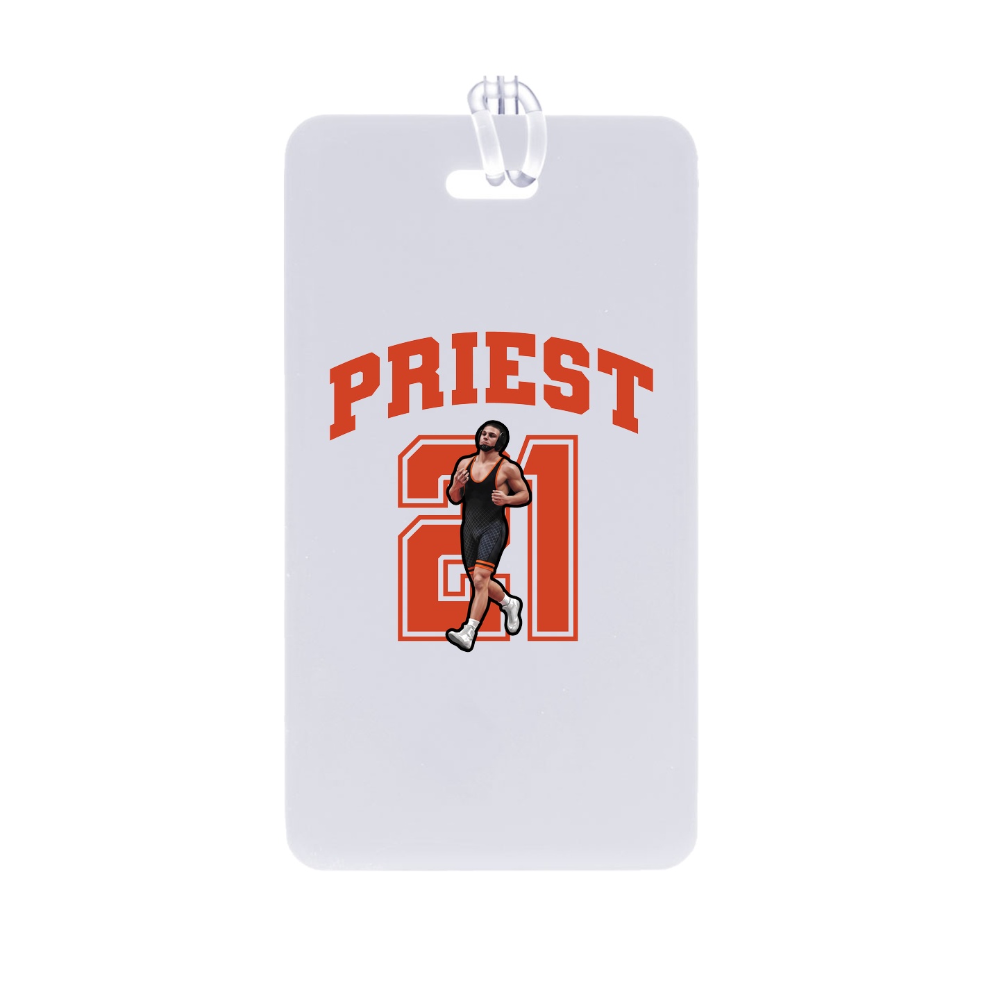 Bag Tag — Number in Classic
