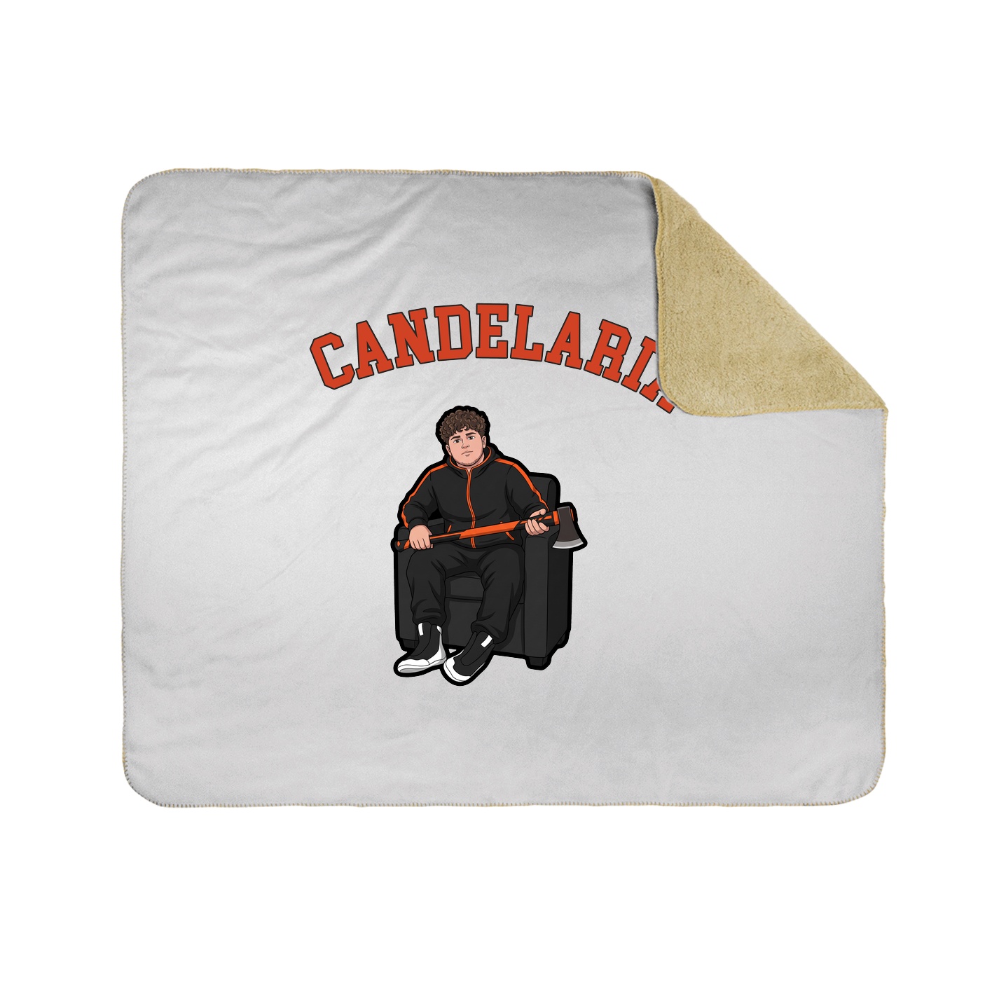 Throw Blanket — Shirsey Arch in White