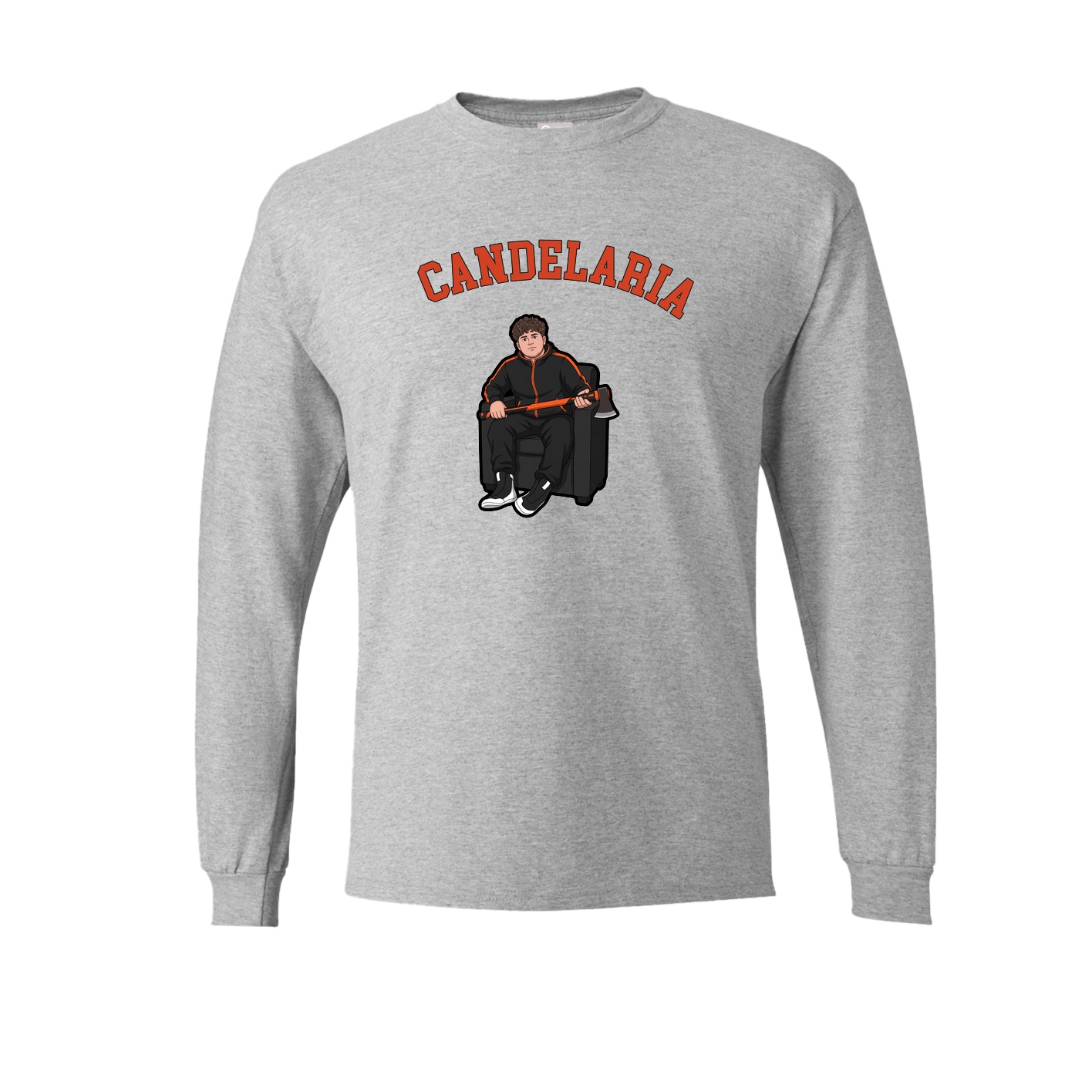 Long Sleeve Tee — Shirsey Arch in Grey