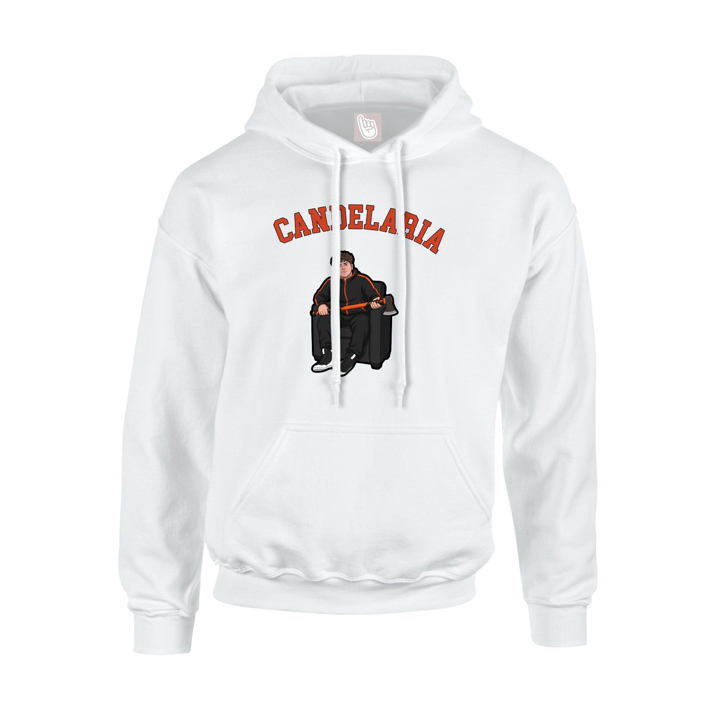 Hoodie — Shirsey Arch in White