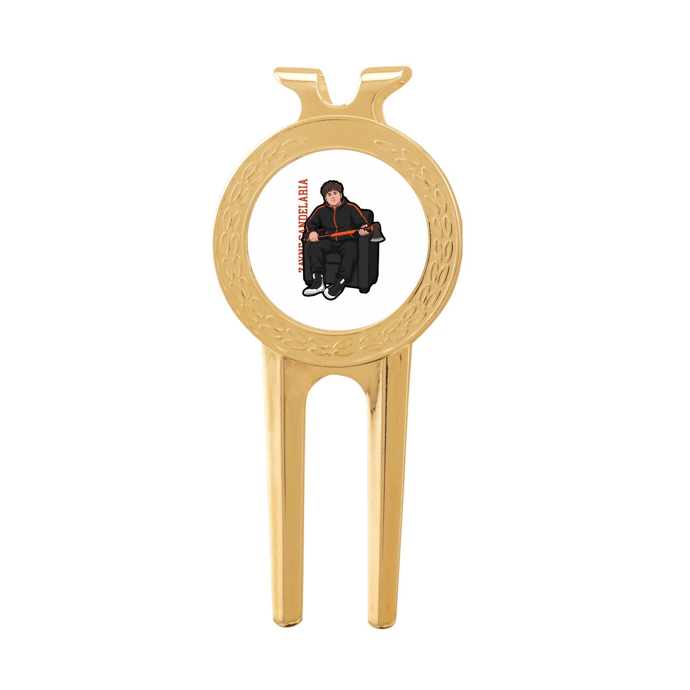 Divot Tool with Ball Marker — Name Vertical in Classic