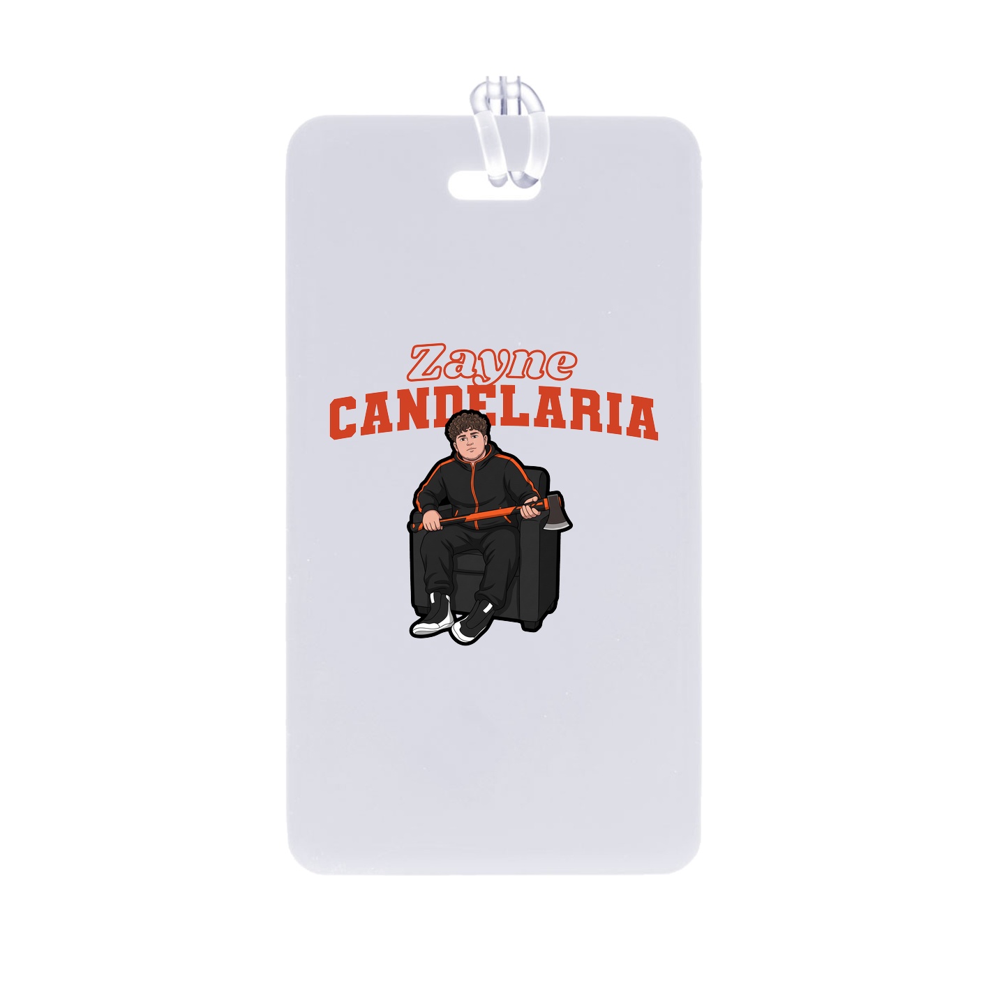 Bag Tag — Name Arch in Classic