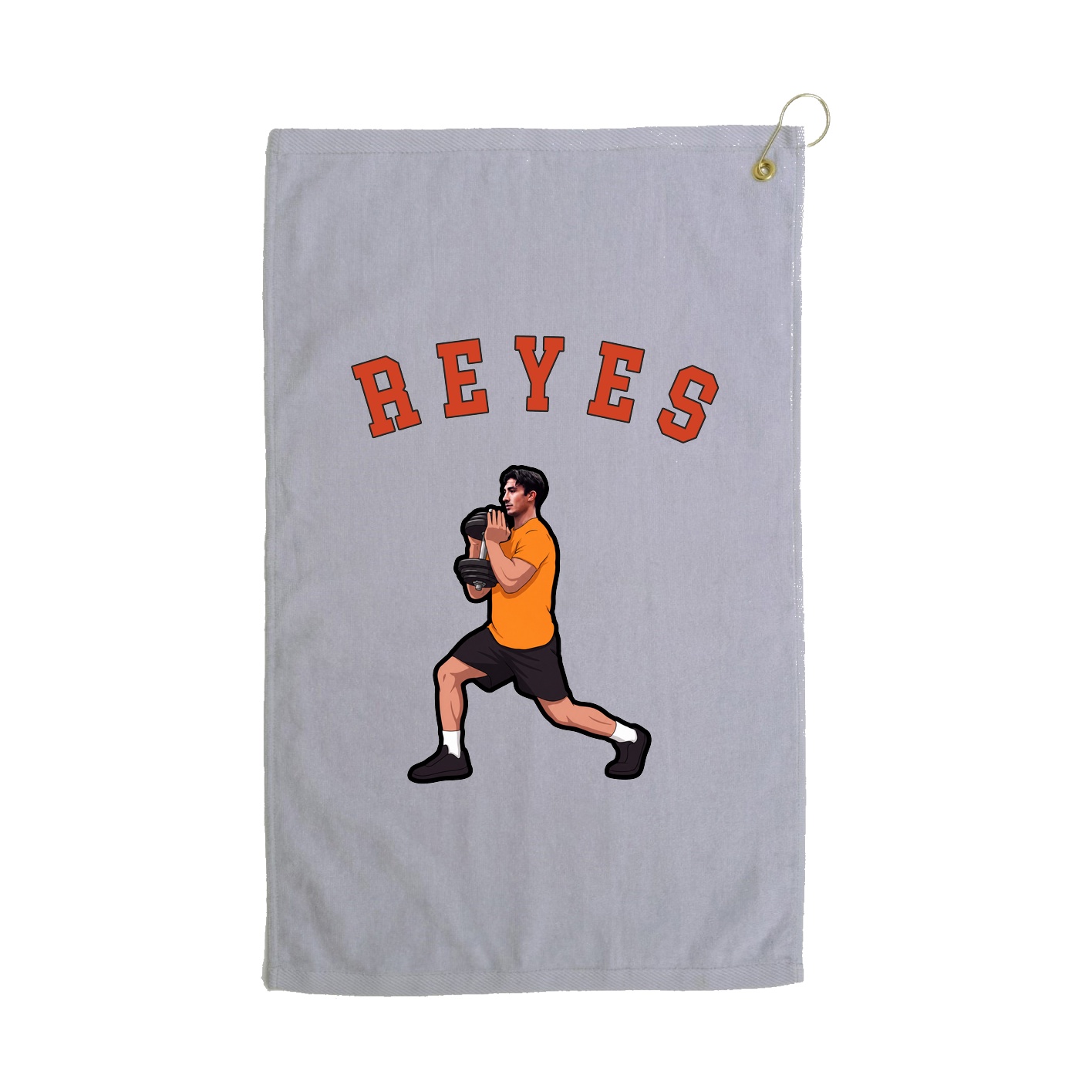 Golf Towel — Shirsey Arch in Grey
