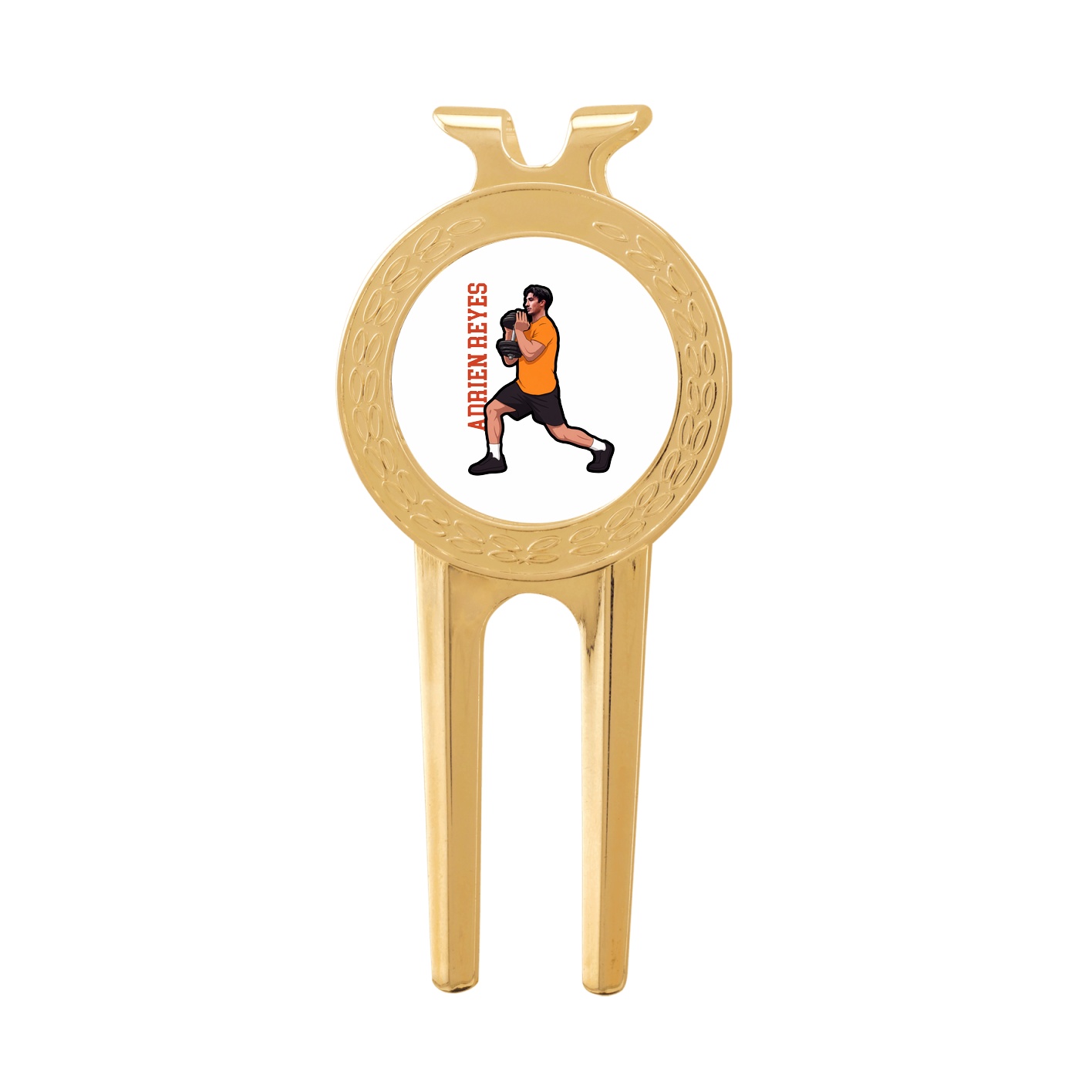 Divot Tool with Ball Marker — Name Vertical in Classic