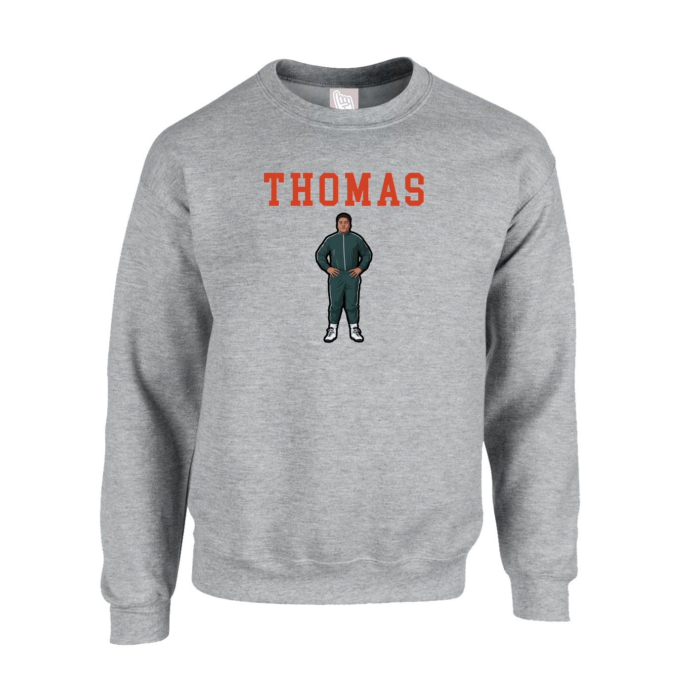 Fleece Crew — Shirsey in Grey