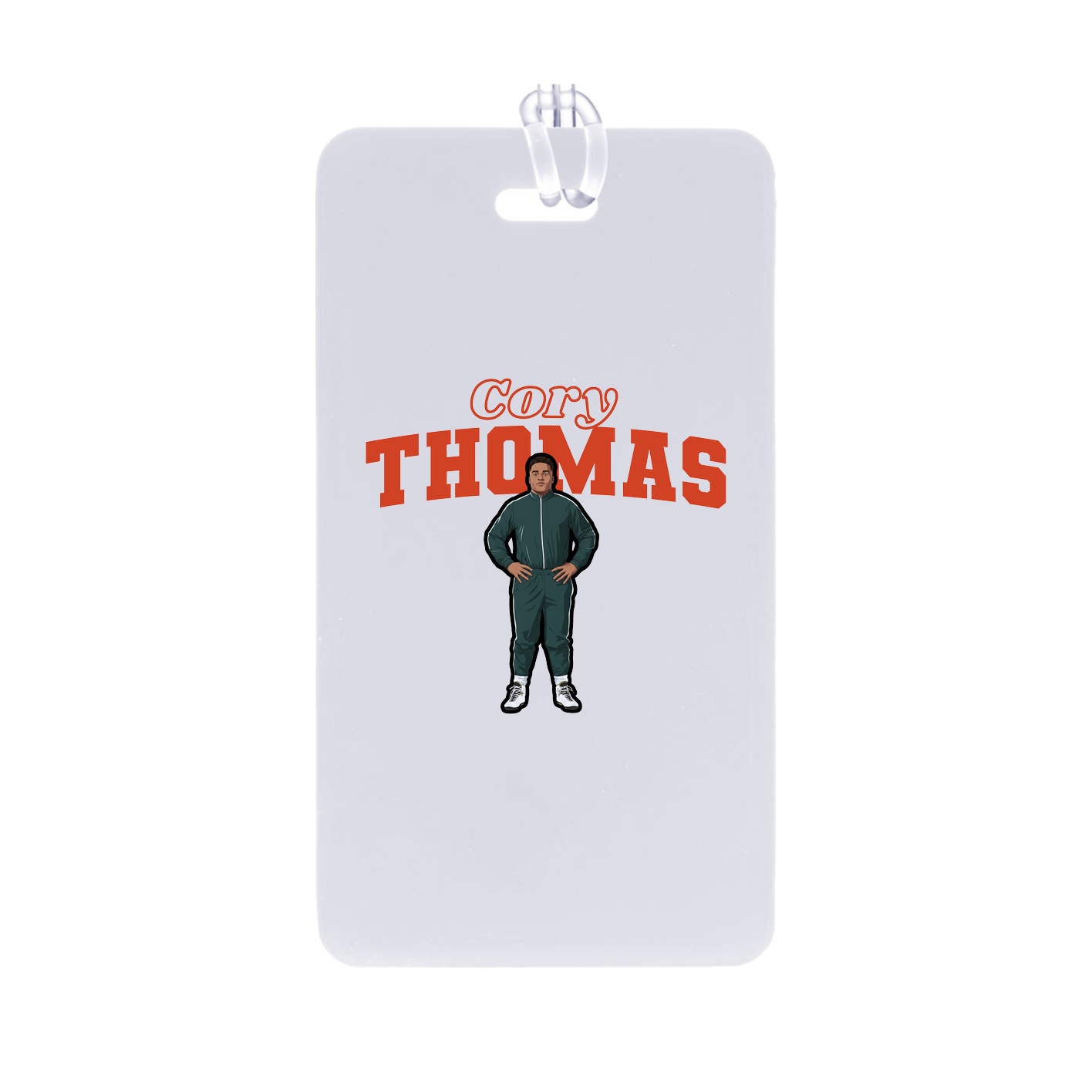 Bag Tag — Name Arch in Classic