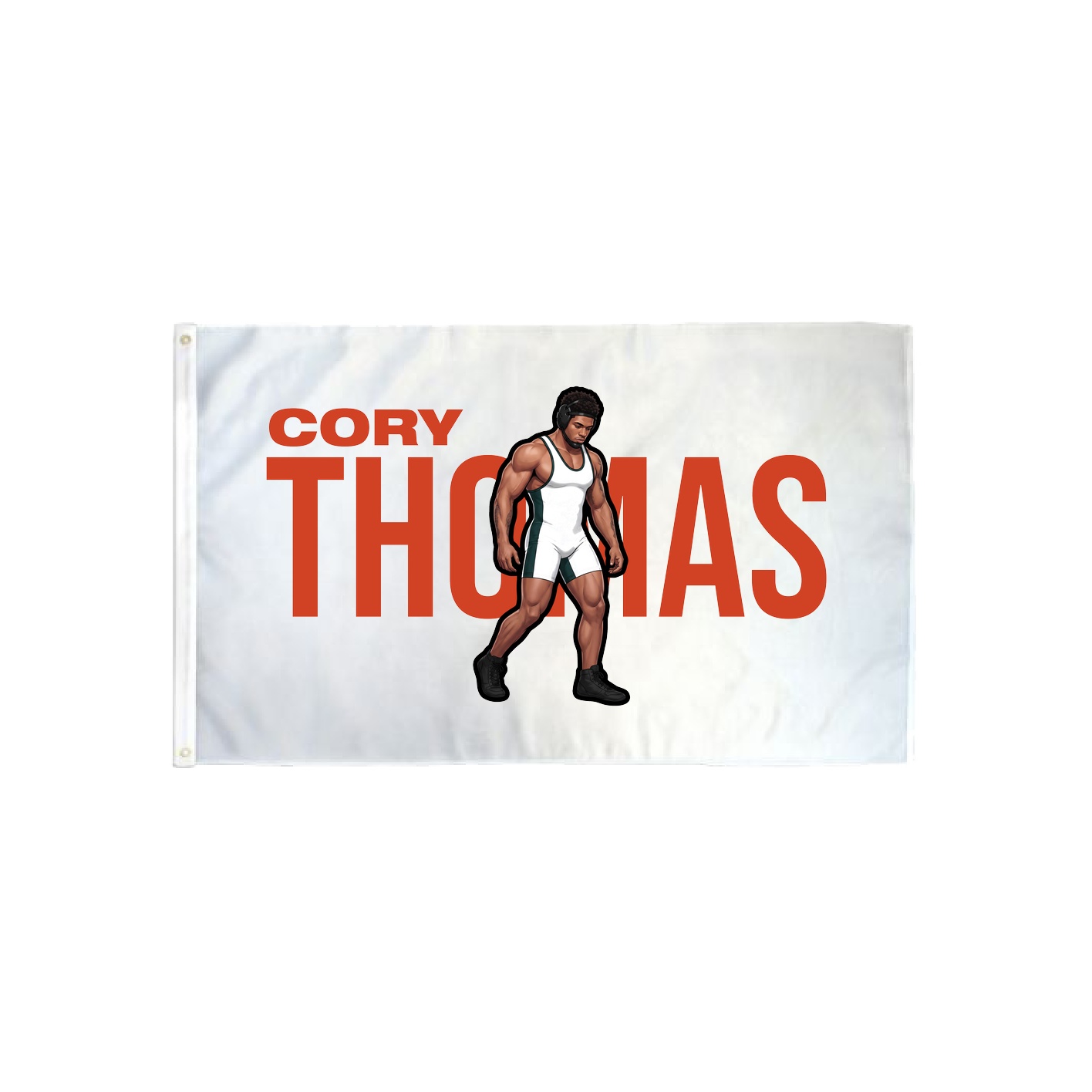 3x5 Flag — Player Name in Classic