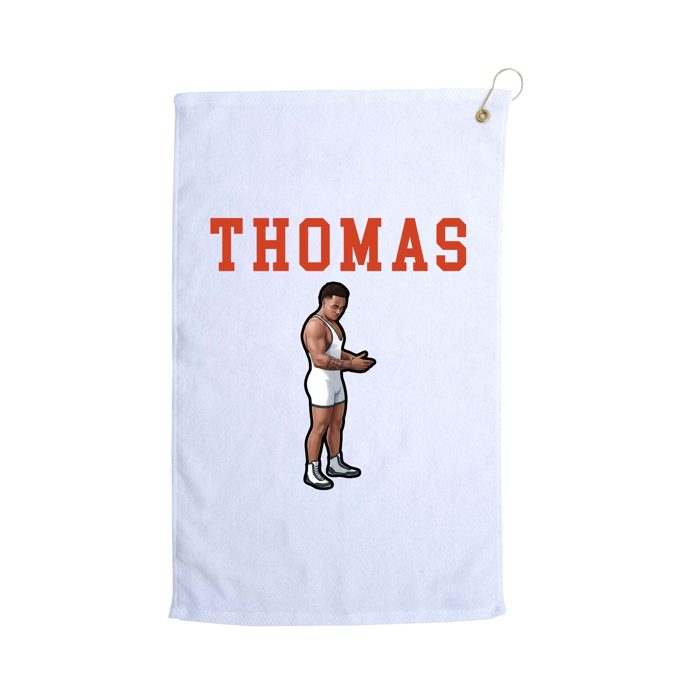 Golf Towel — Shirsey in White