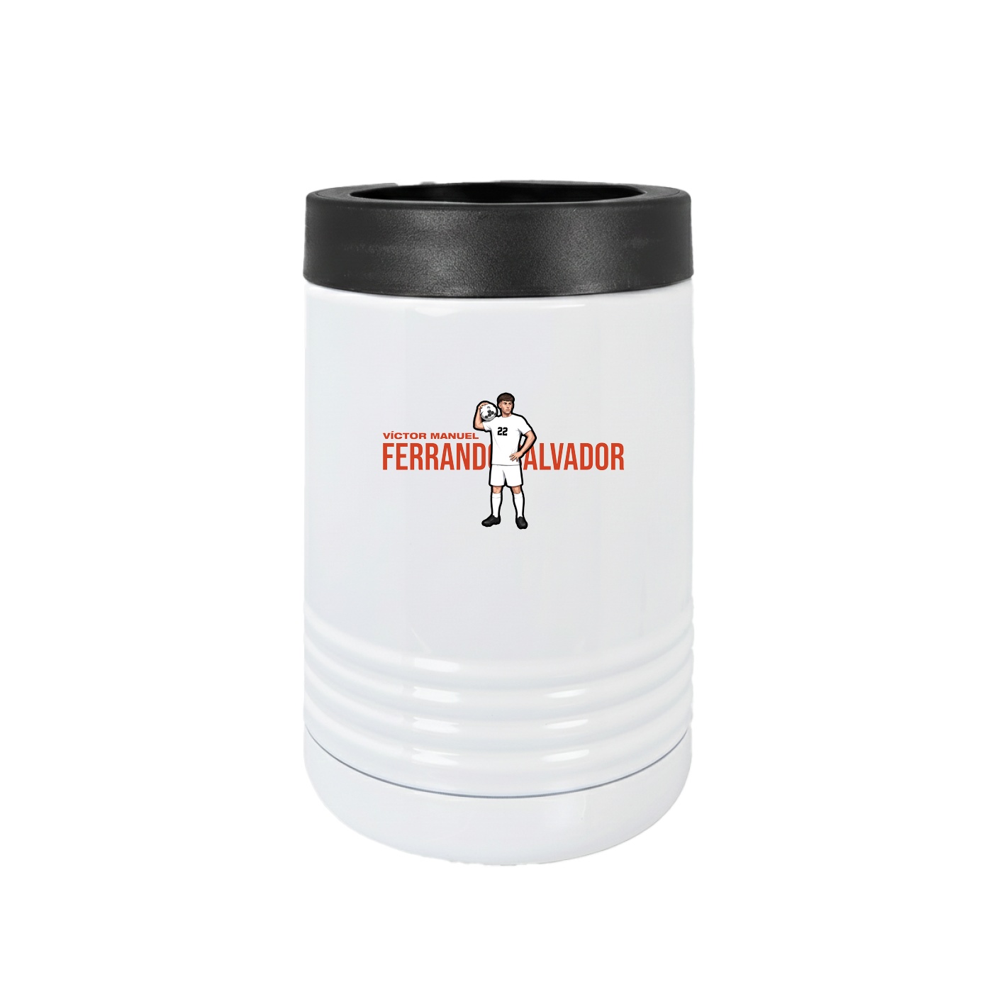 Beverage Holder — Player Name in White