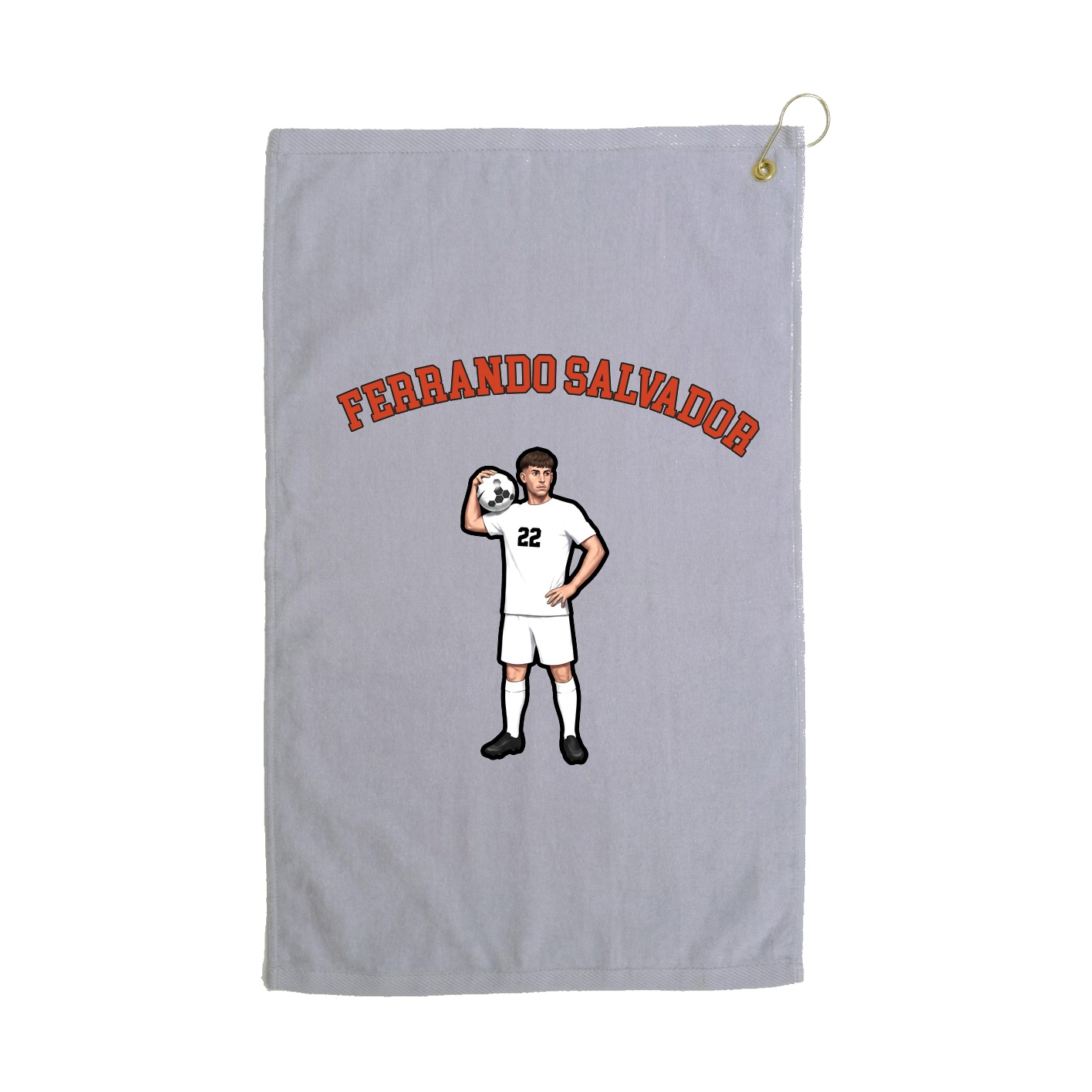 Golf Towel — Shirsey Arch in Grey