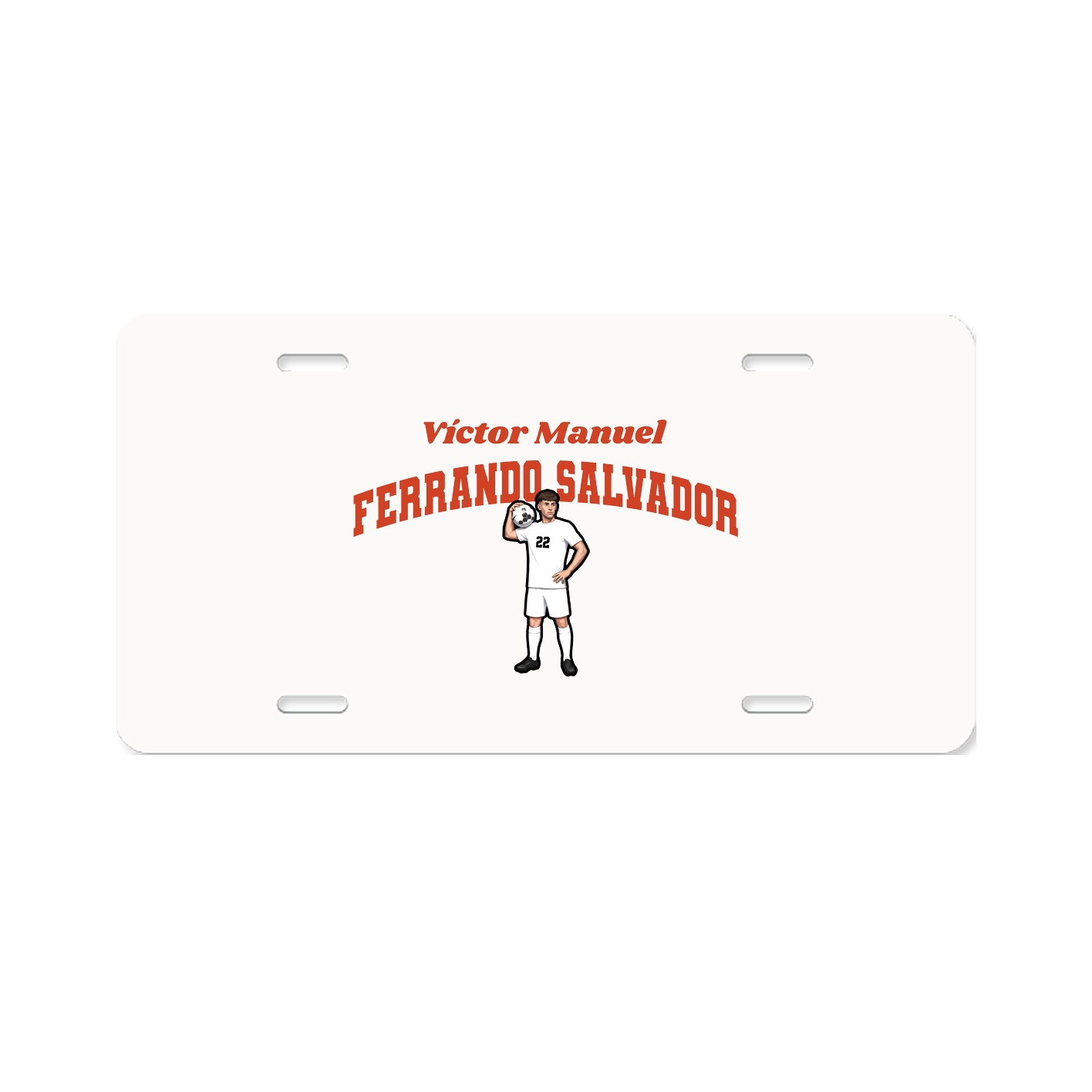 License Plate — Signature Arch in Classic