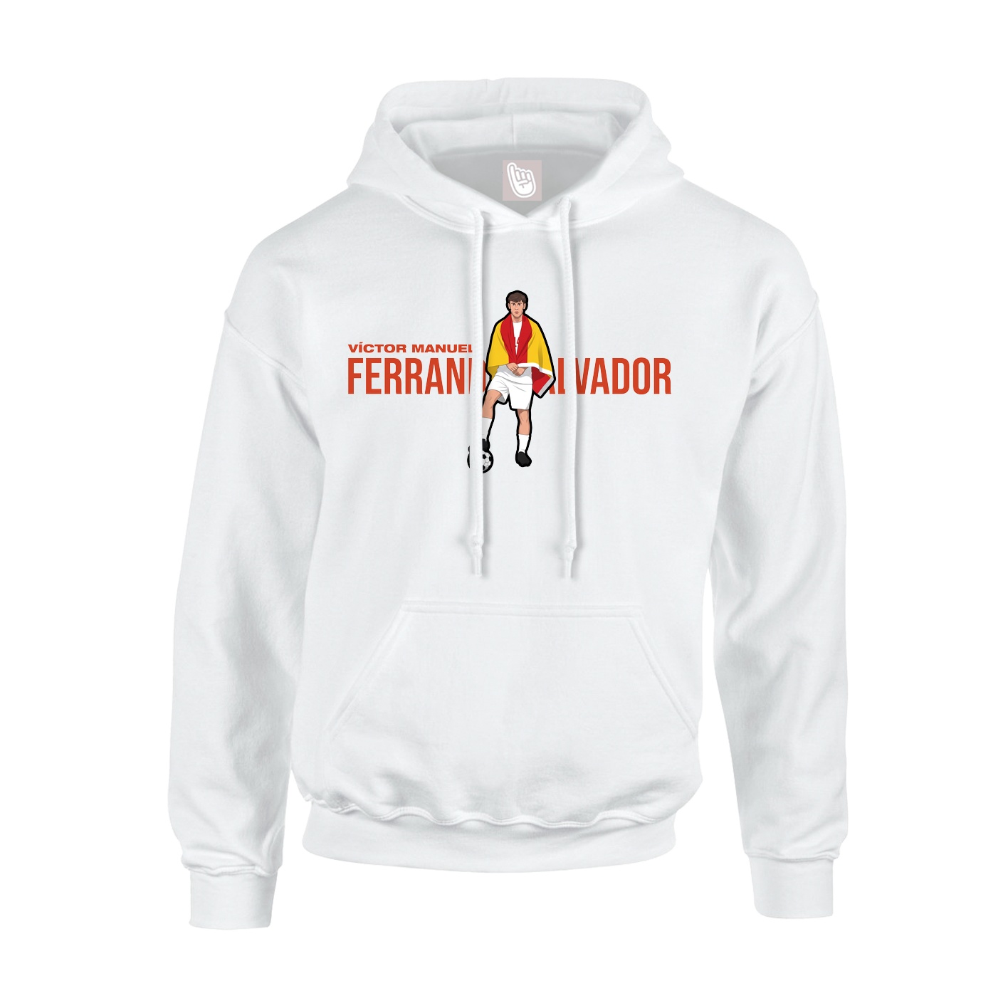 Hoodie — Player Name in White