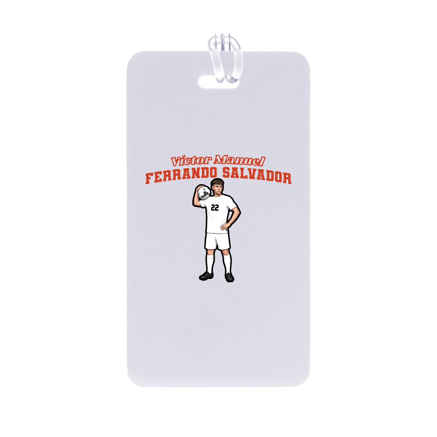Bag Tag — Name Arch in Classic